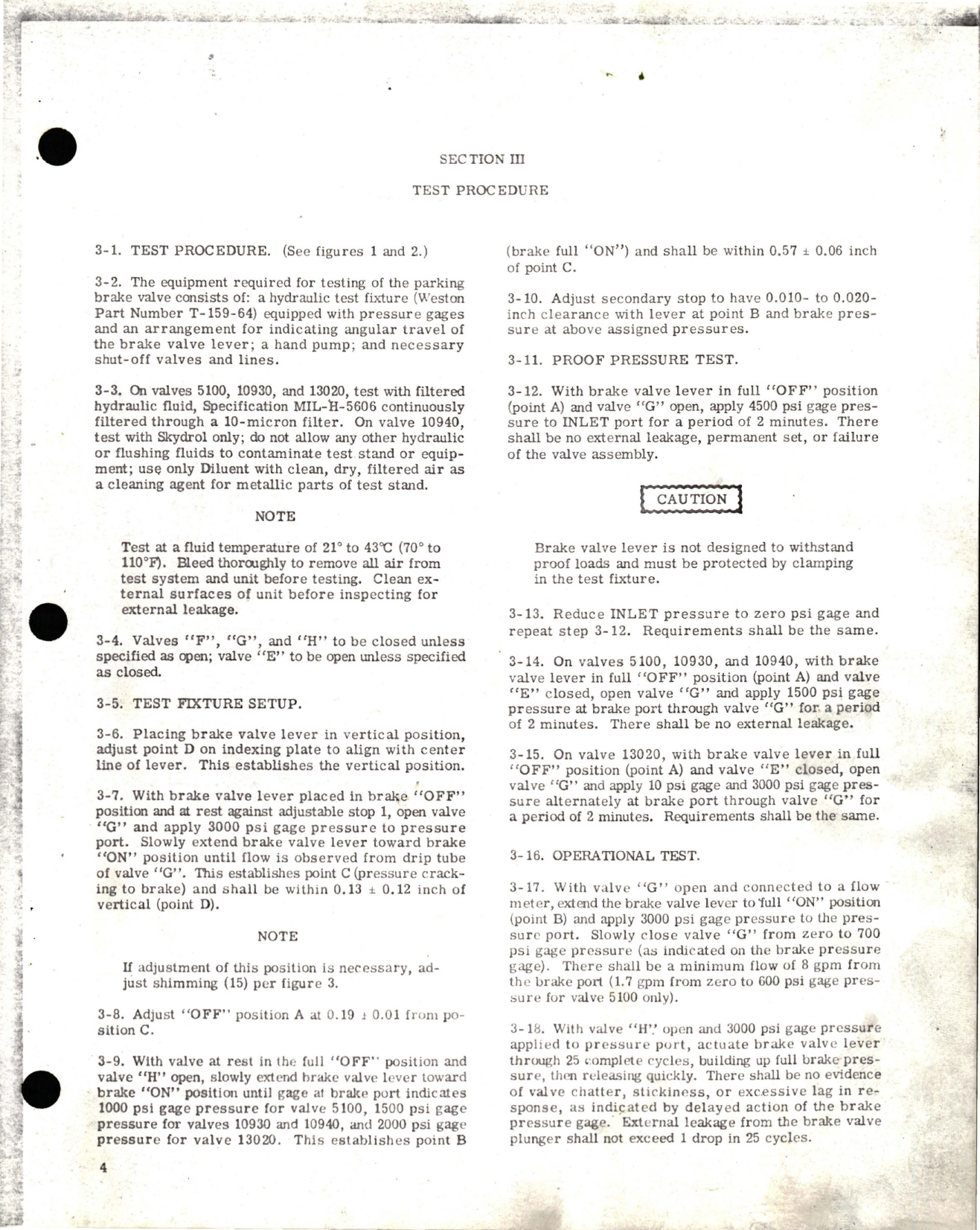 Sample page 5 from AirCorps Library document: Overhaul Instructions with Parts Catalog for Parking Brake Valves - Parts 5100, 10930, 10940, and 13020