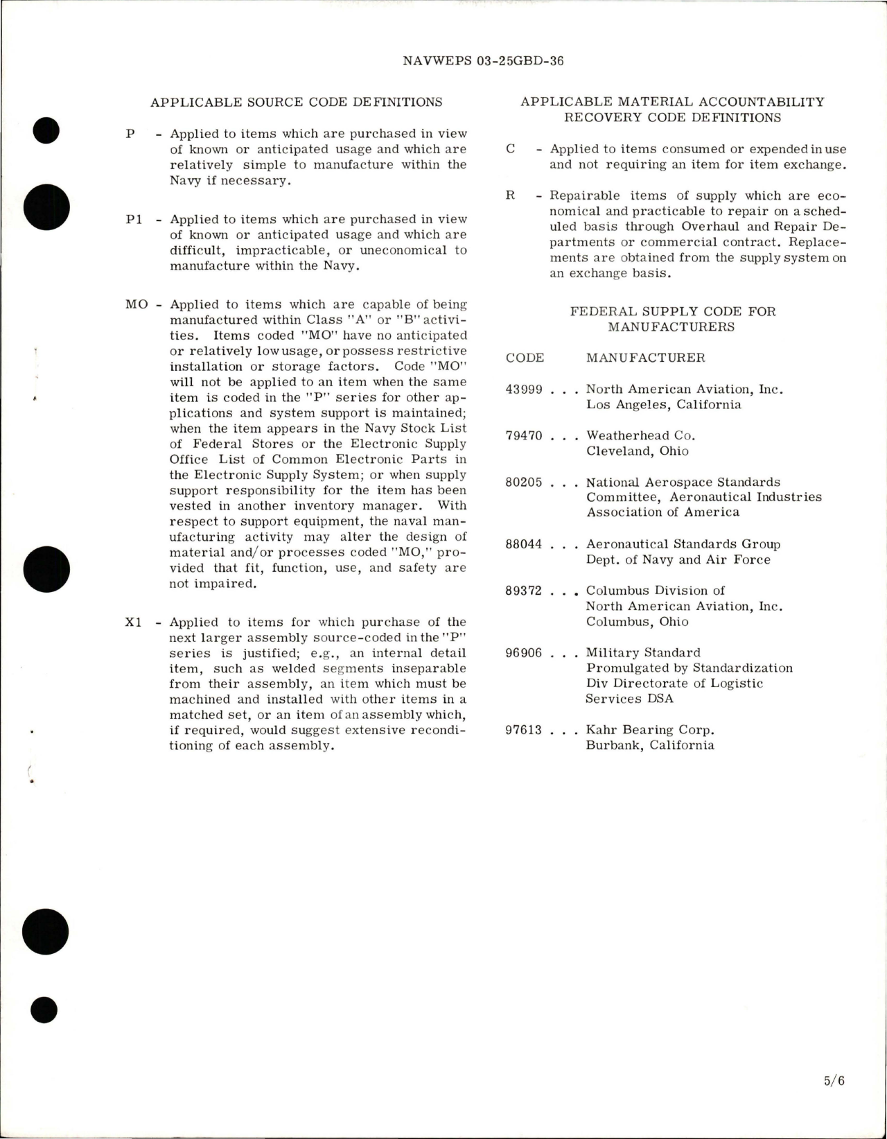 Sample page 5 from AirCorps Library document: Overhaul Instructions with Parts Breakdown for Main Landing Gear Actuating Hydraulic Cylinder 