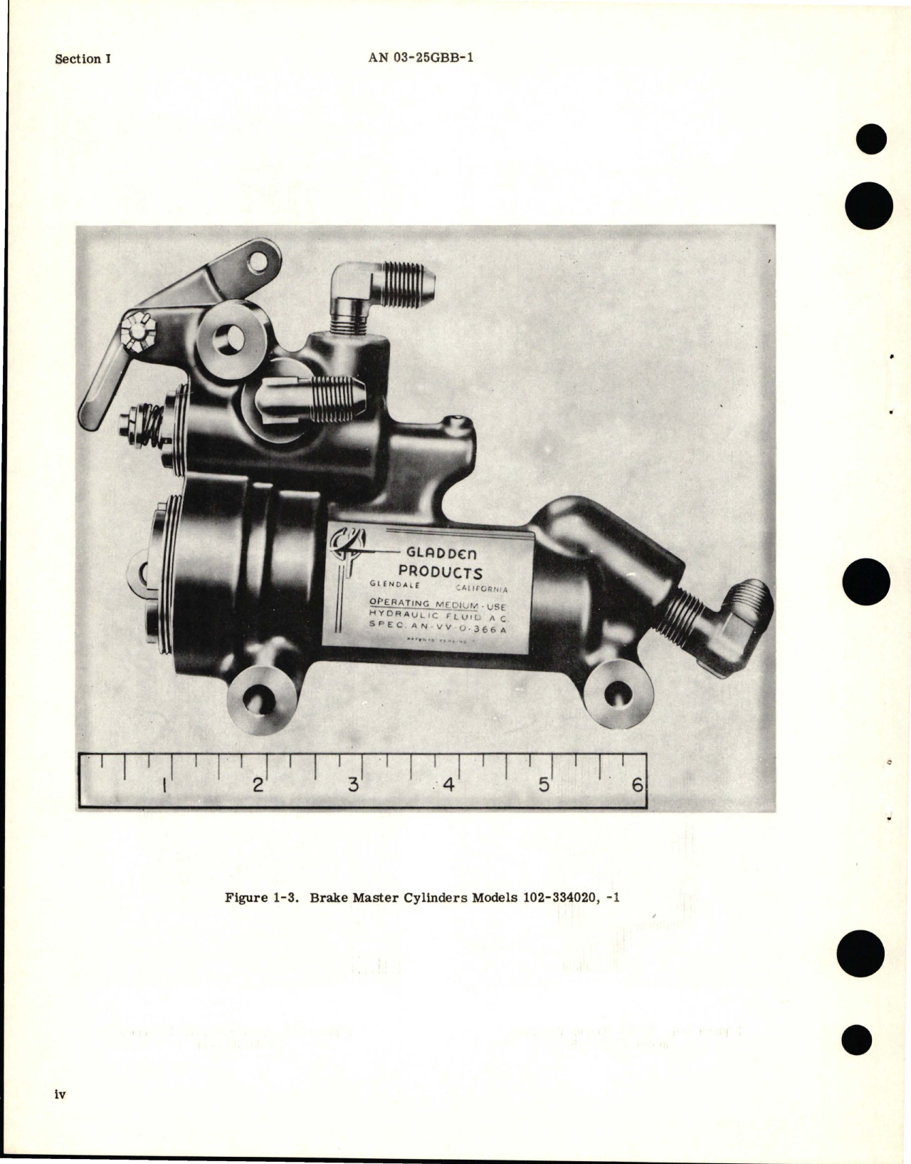 Sample page 6 from AirCorps Library document: Overhaul Instructions for Master Brake Cylinders and Parking Lock