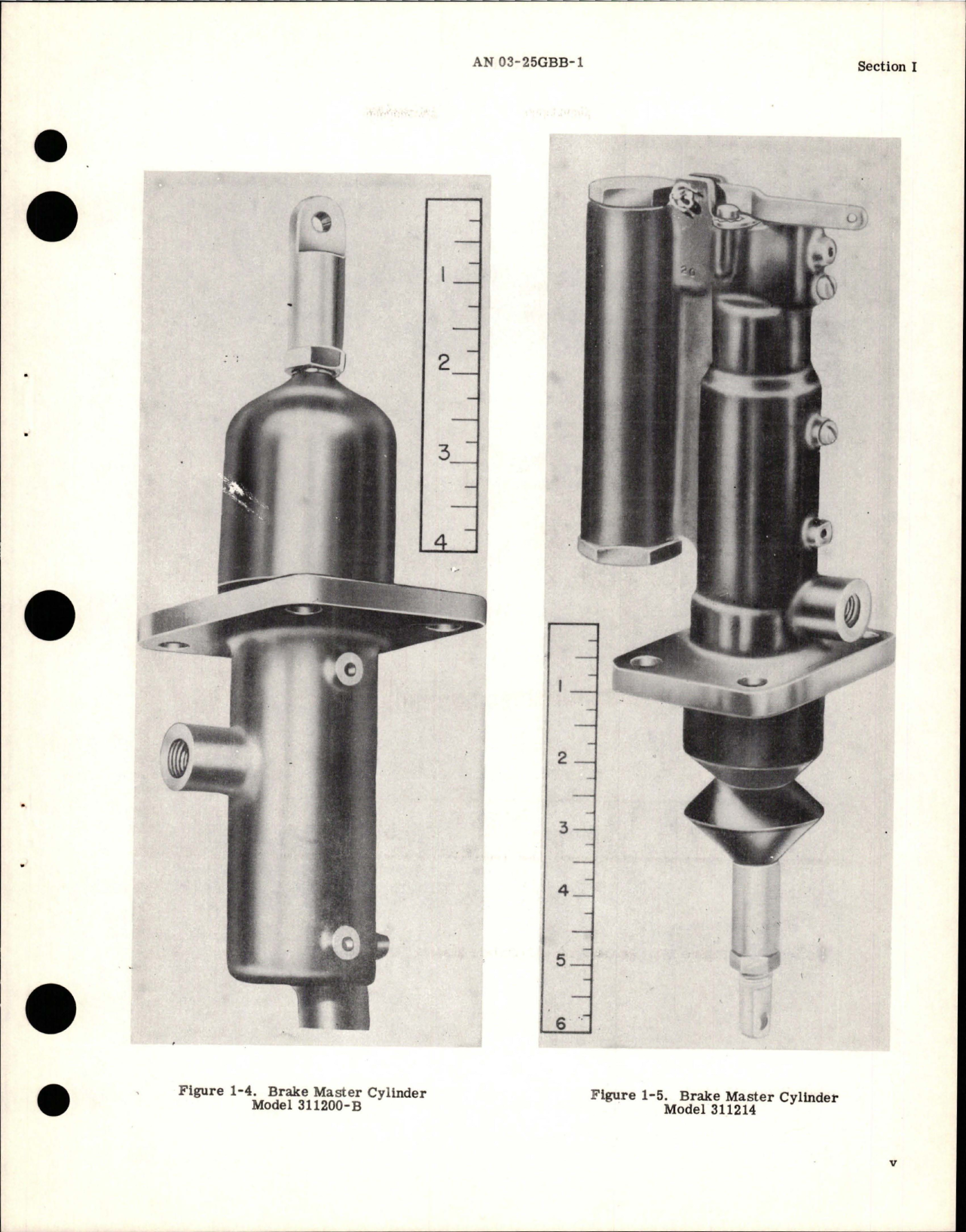 Sample page 7 from AirCorps Library document: Overhaul Instructions for Master Brake Cylinders and Parking Lock
