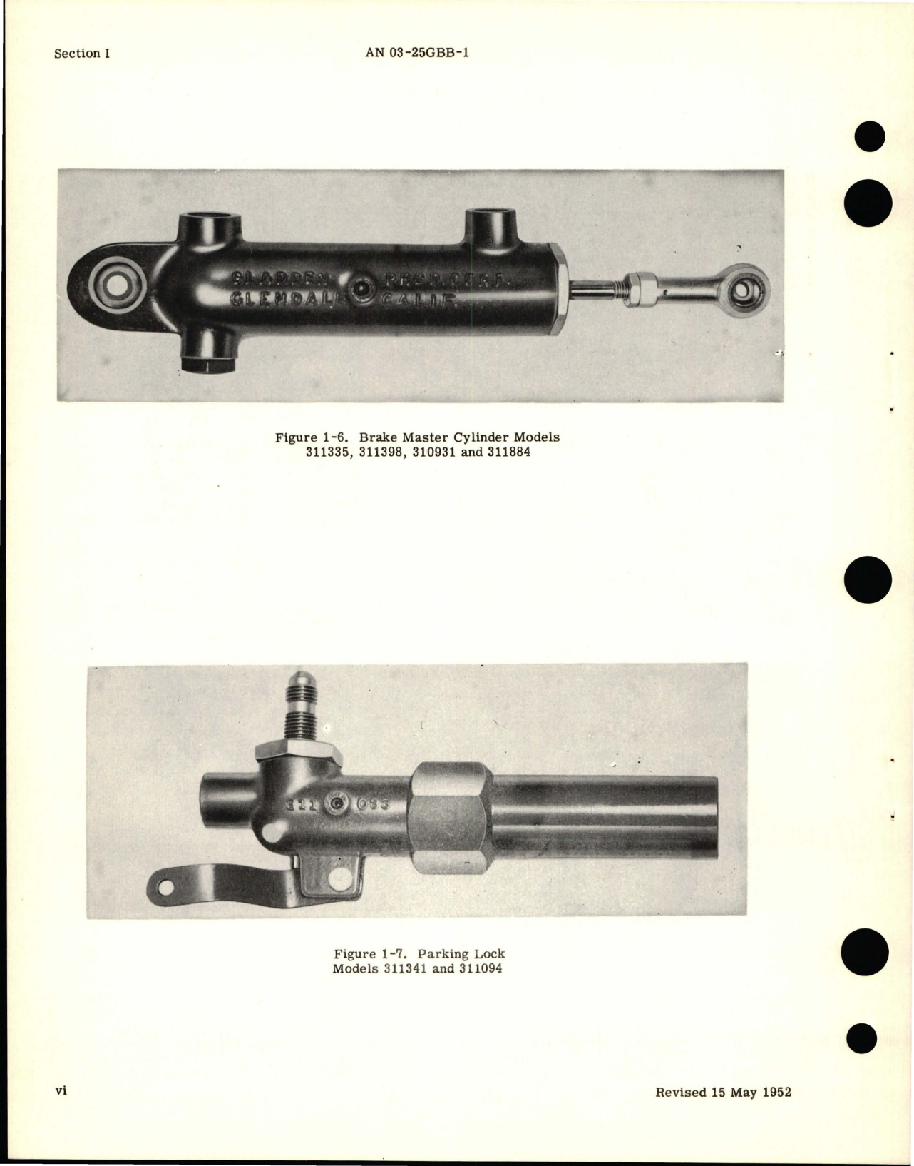 Sample page 8 from AirCorps Library document: Overhaul Instructions for Master Brake Cylinders and Parking Lock