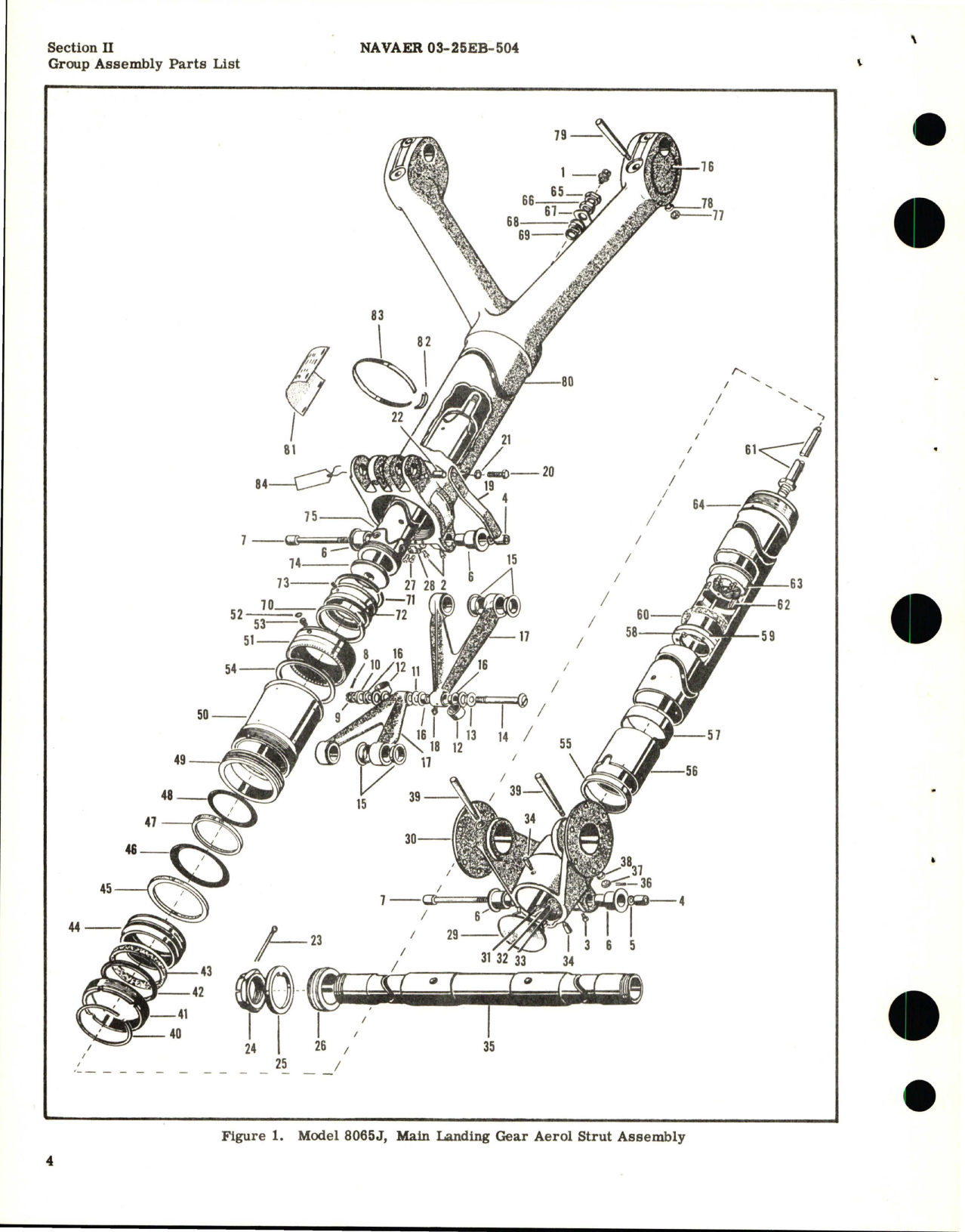 Sample page 6 from AirCorps Library document: Illustrated Parts Breakdown for Landing Gear Aerol Struts