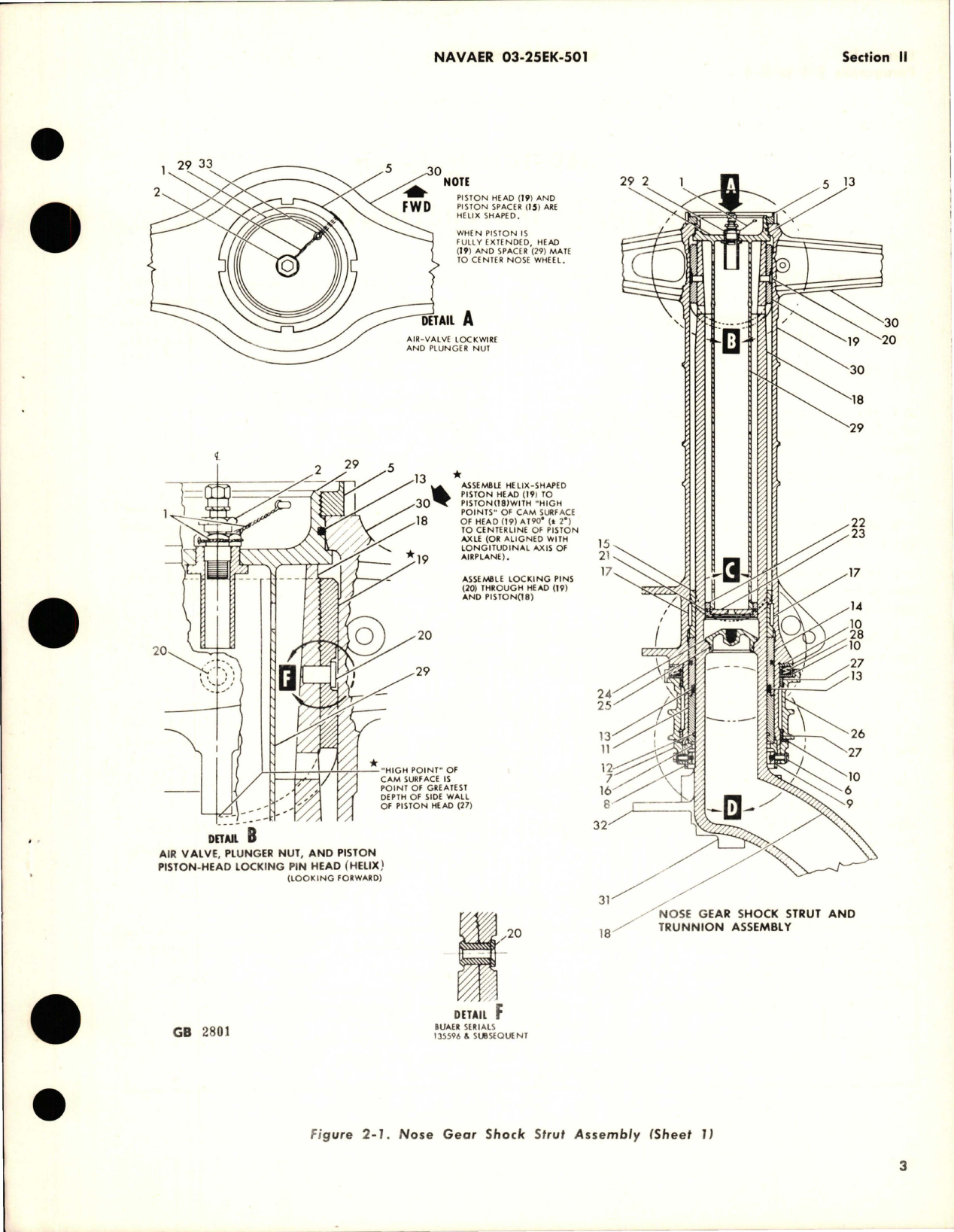 Sample page 7 from AirCorps Library document: Overhaul Instructions for Nose Landing Gear Strut Assembly - Part 661076-4
