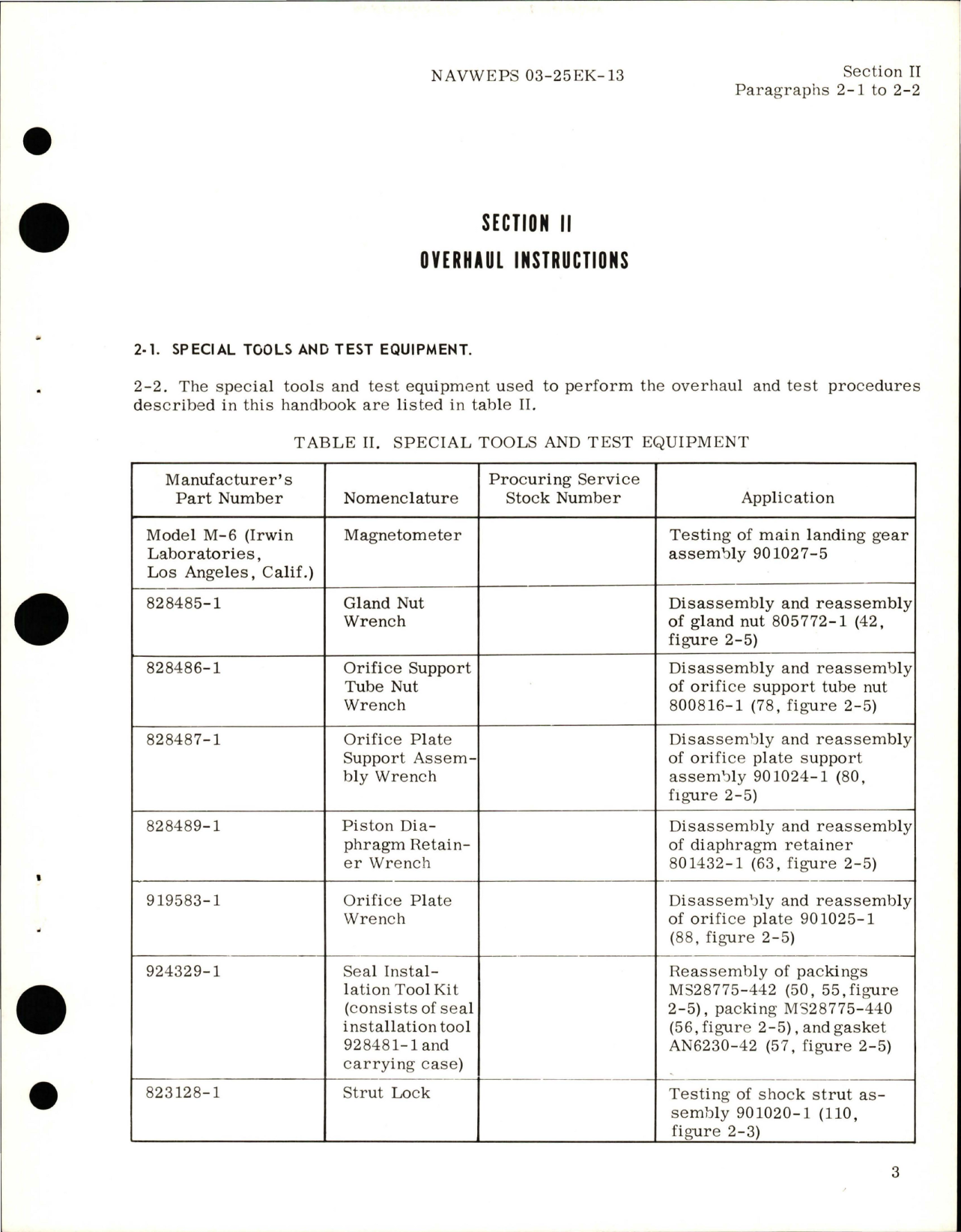 Sample page 7 from AirCorps Library document: Overhaul Instructions for Main Landing Gear Assembly - Part 901027-5