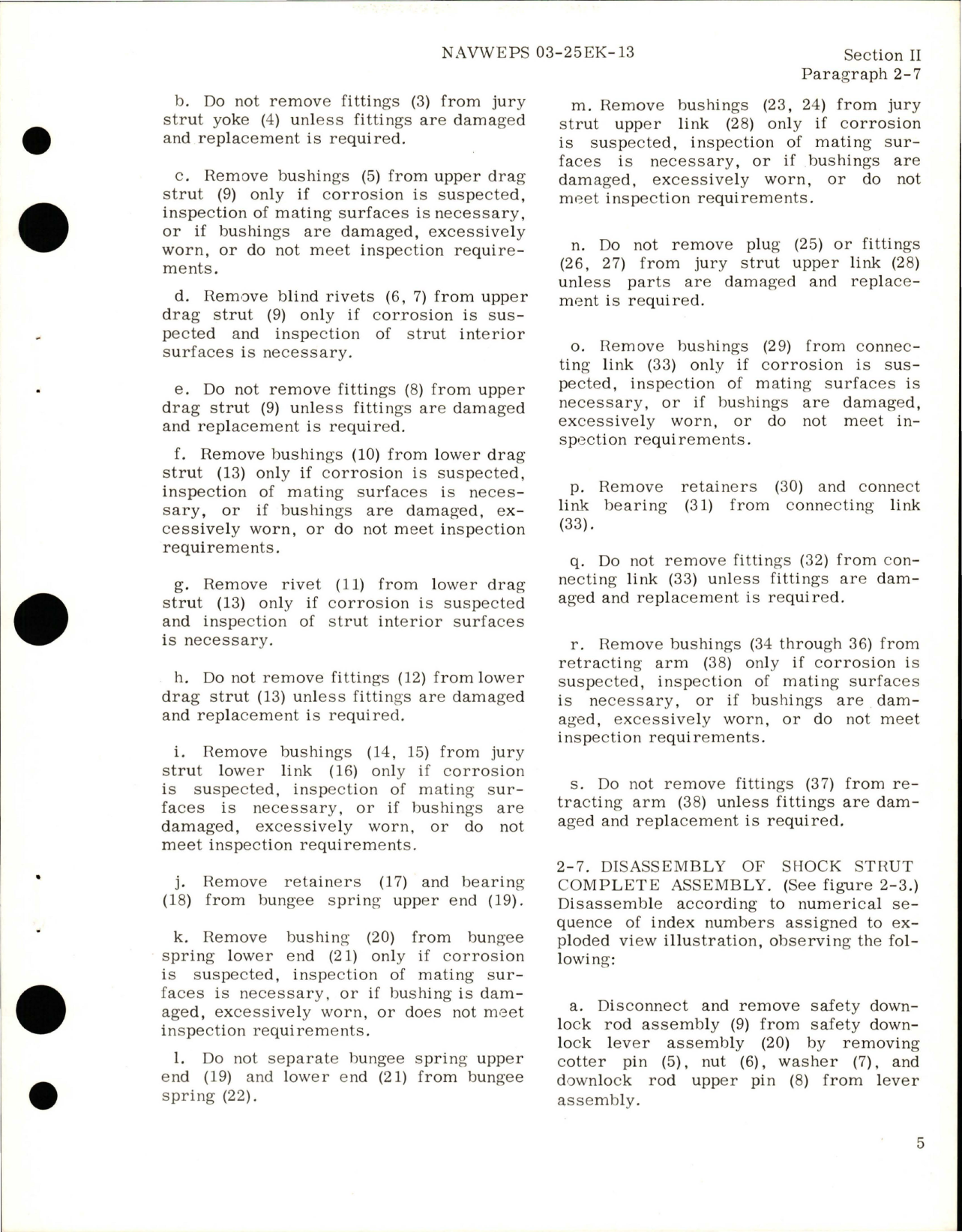 Sample page 9 from AirCorps Library document: Overhaul Instructions for Main Landing Gear Assembly - Part 901027-5