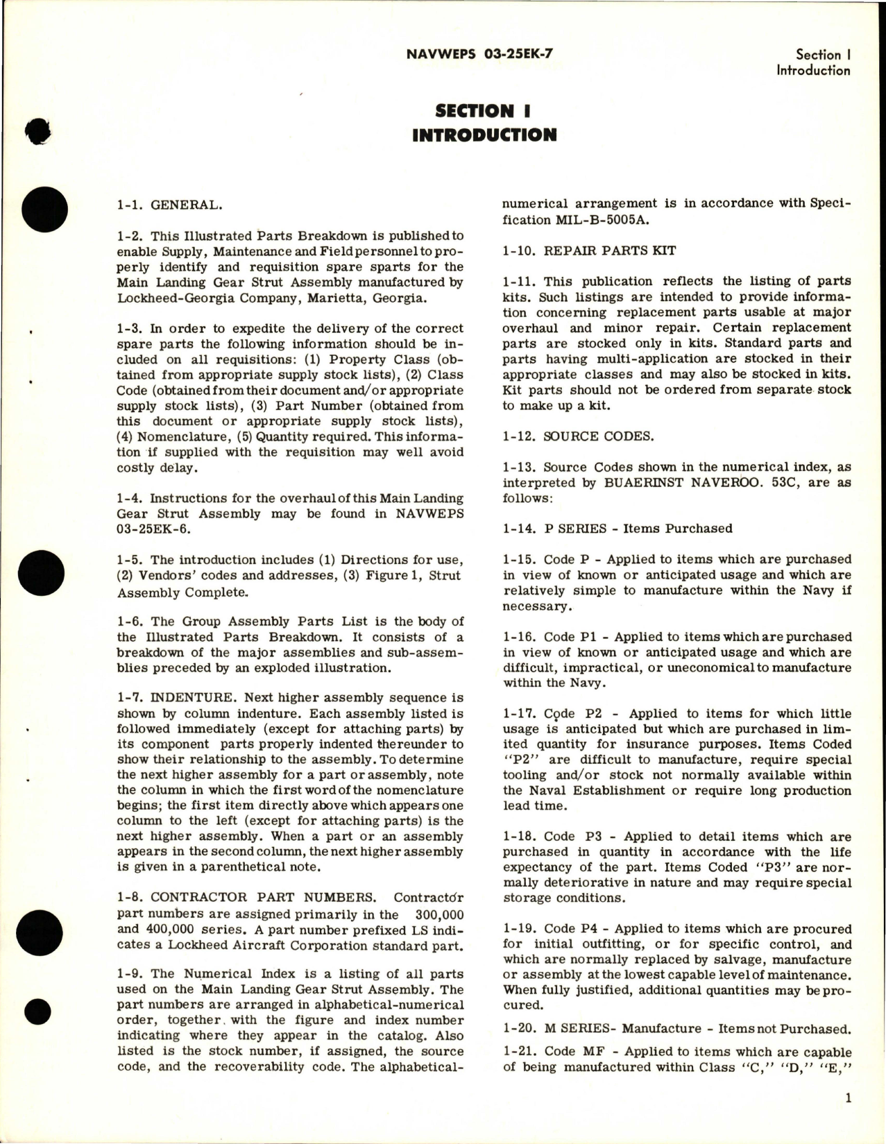 Sample page 5 from AirCorps Library document: Illustrated Parts Breakdown for Main Landing Gear Shock Strut - Parts 370438-5 and 380101-1