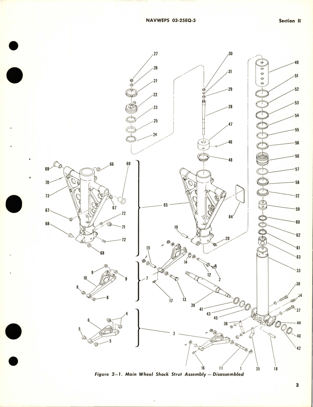 Sample page 7 from AirCorps Library document: Overhaul Instructions for Main Wheel Shock Strut Assembly - Part S6125-50102-1