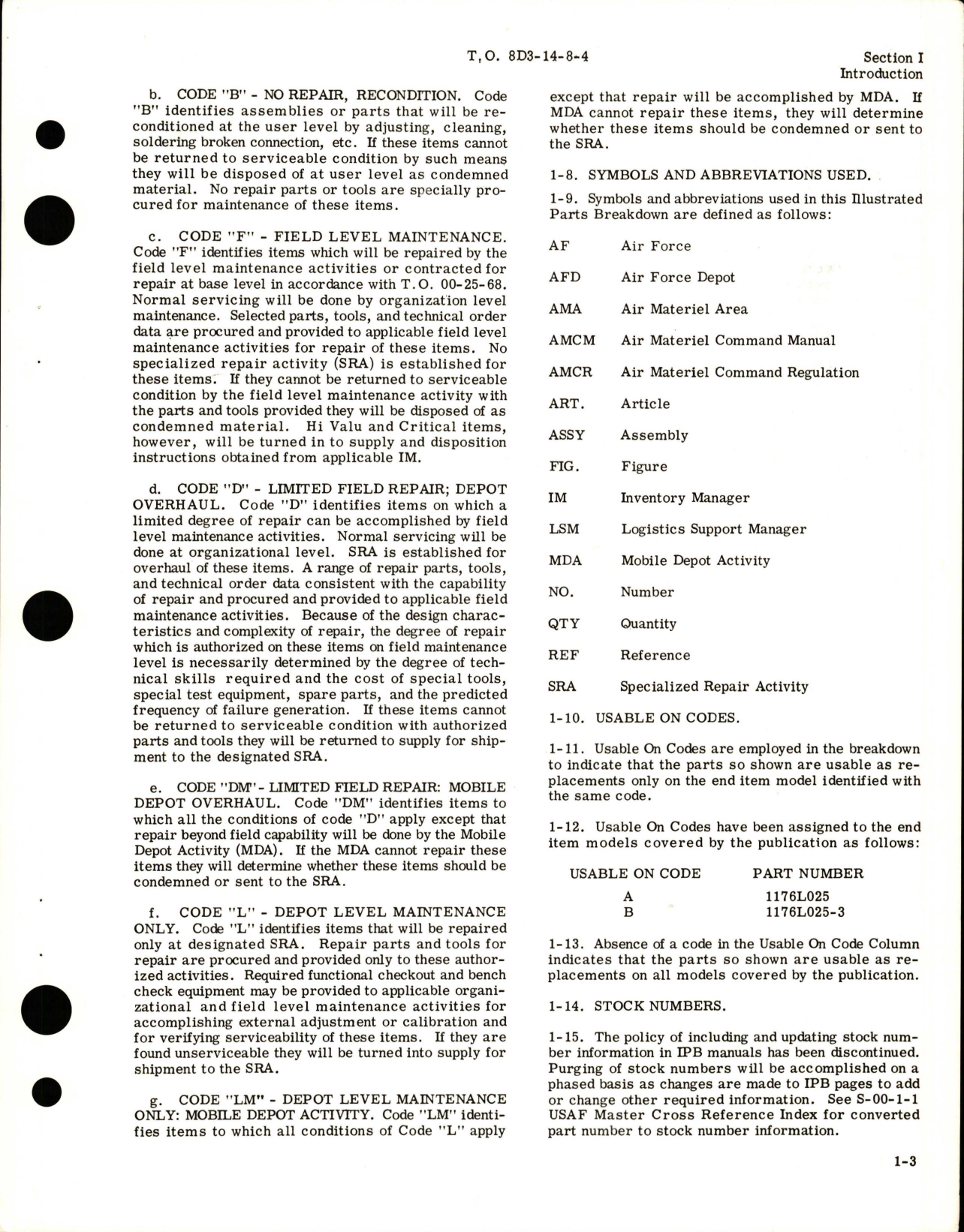 Sample page 5 from AirCorps Library document: Illustrated Parts Breakdown for Steering System Control Box - Parts 1176L025 and 1176L025-3