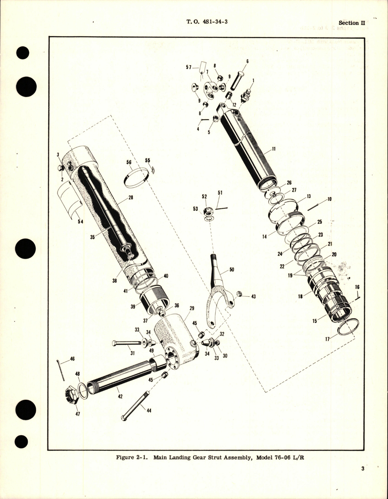 Sample page 5 from AirCorps Library document: Overhaul Instructions for Main Landing Gear Strut Assembly - Models 76-02, 76-04, and 76-06