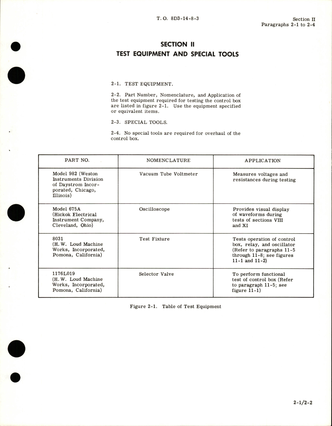 Sample page 9 from AirCorps Library document: Overhaul for Steering System Control Box - Parts 1176L025 and 1176L025-3 