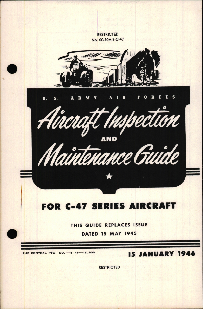 Sample page 7 from AirCorps Library document: Aircraft Inspection and Maintenance Guide for C-47 Series Aircraft