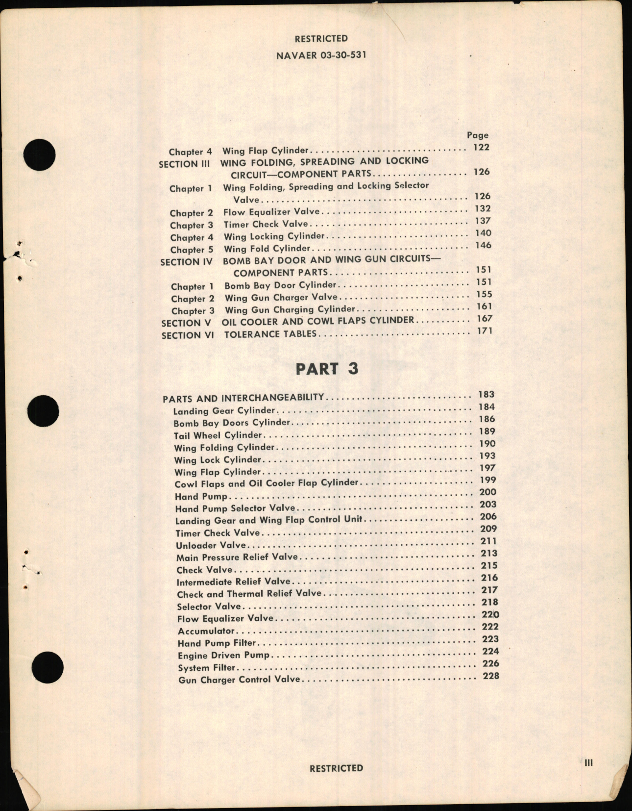 Sample page 5 from AirCorps Library document: Hydraulic Handbook for TBM-1, -1C, and -3 Airplanes