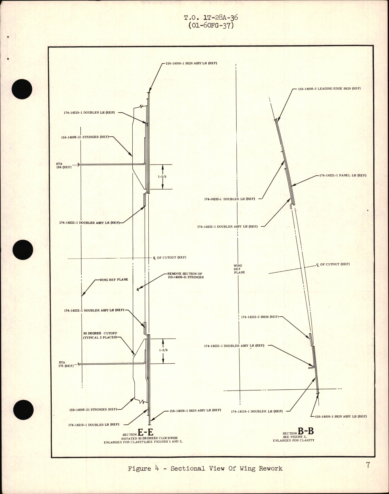 Sample page 7 from AirCorps Library document: Modification of Landing Light System For T-28A