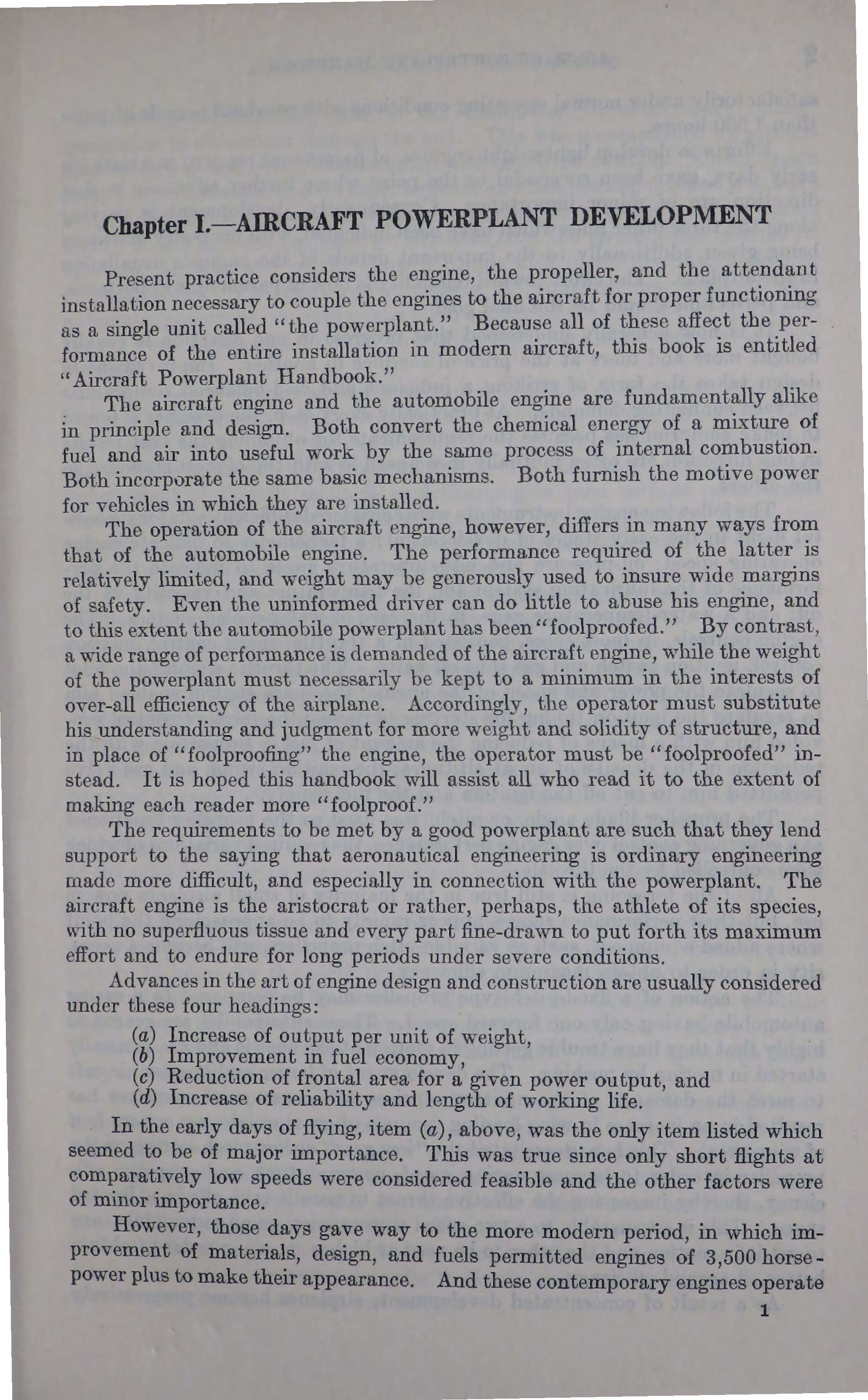 Sample page 7 from AirCorps Library document: Aircraft Powerplant Handbook  - Bureau of Aeronautics