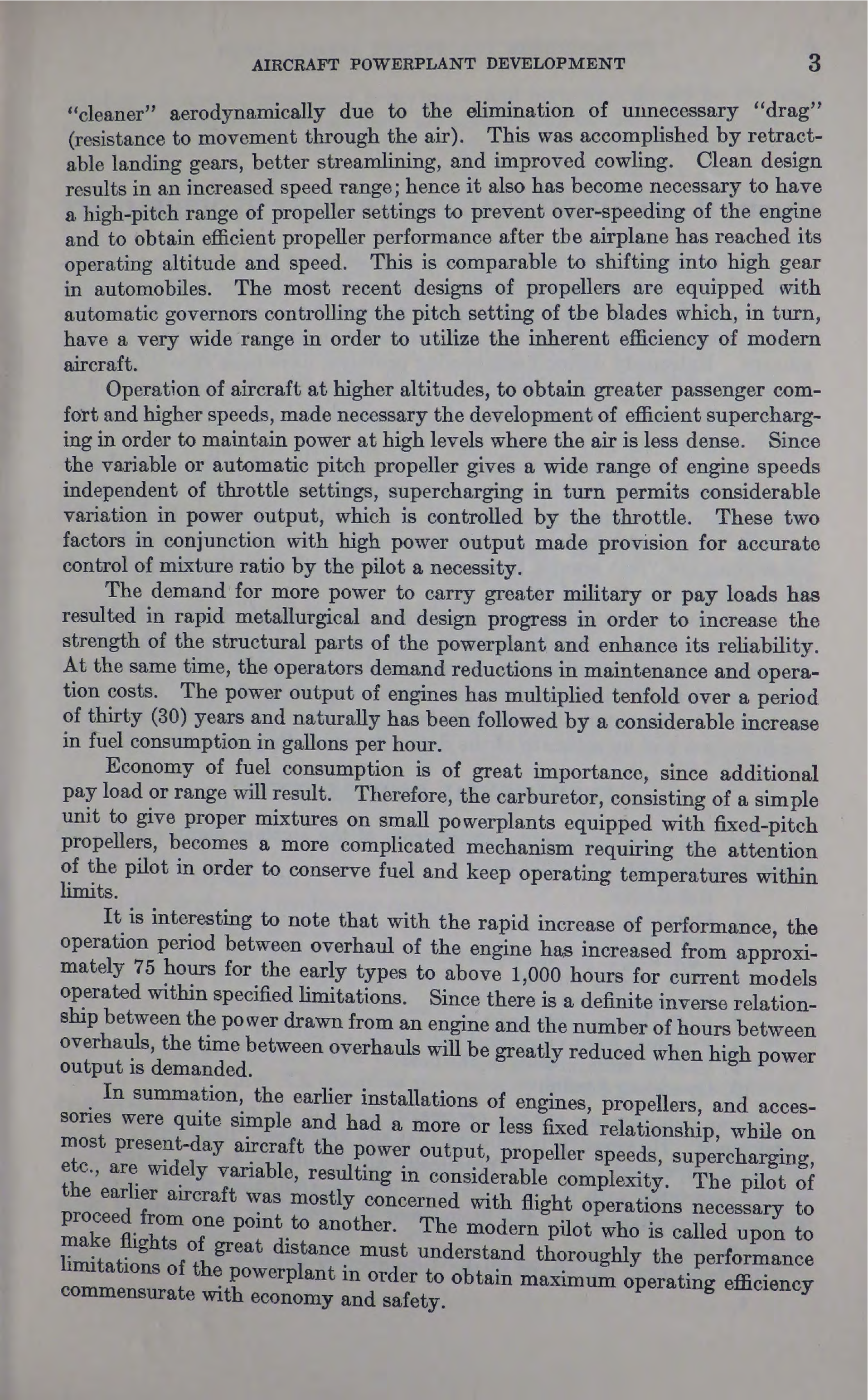 Sample page 9 from AirCorps Library document: Aircraft Powerplant Handbook  - Bureau of Aeronautics