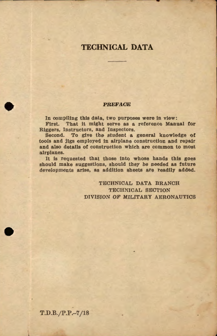 Sample page 5 from AirCorps Library document: Rigging Notes