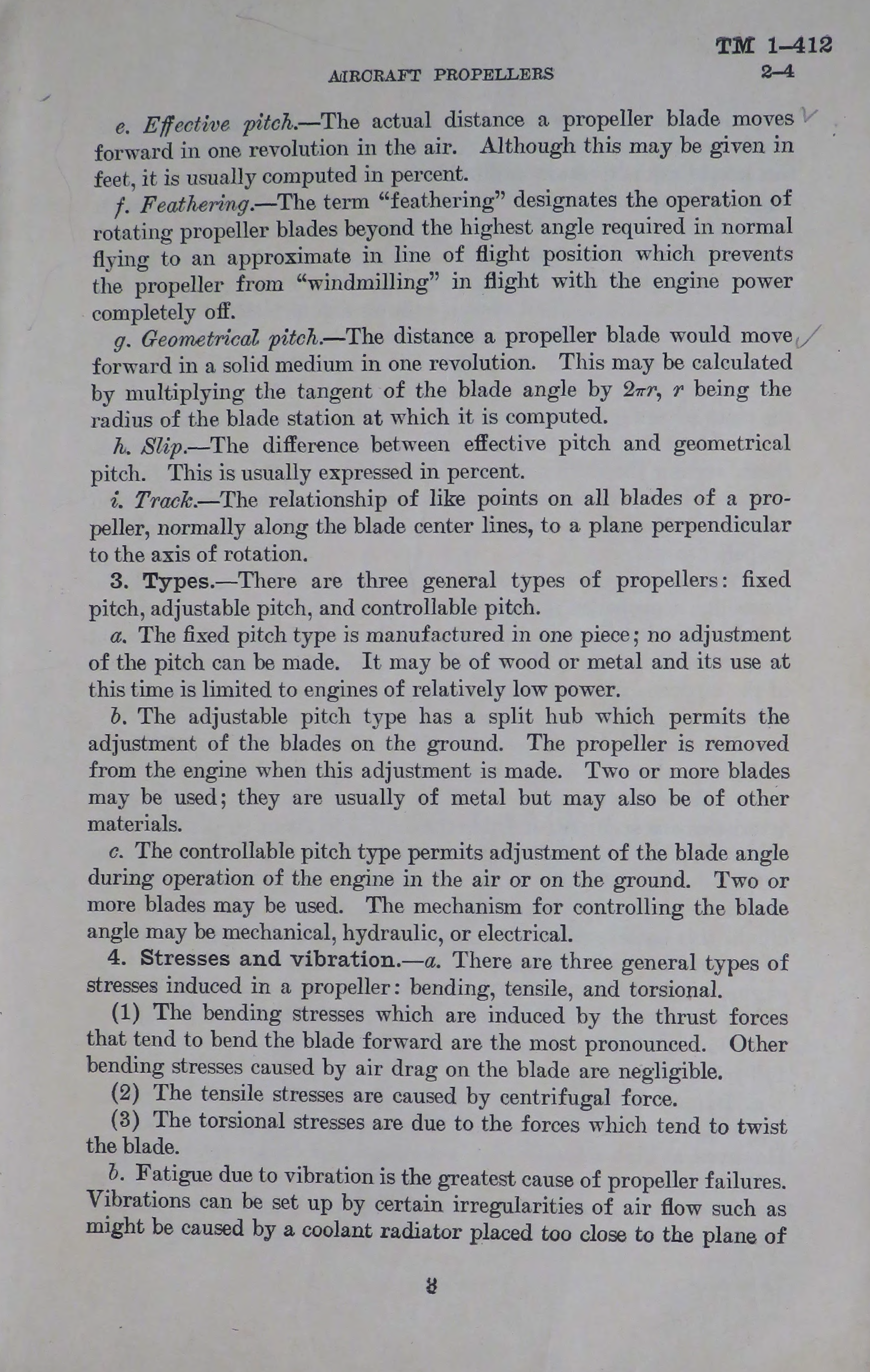 Sample page 5 from AirCorps Library document: Aircraft Propellers