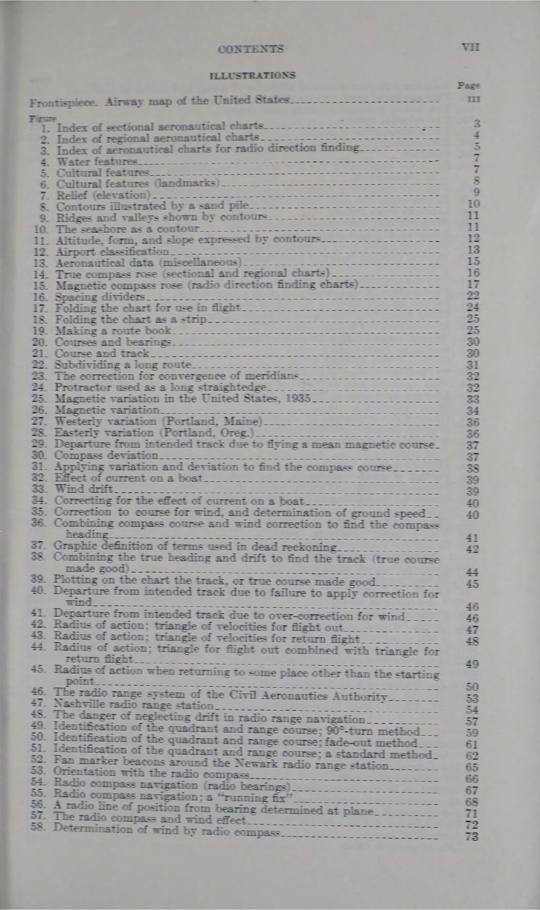 Sample page 9 from AirCorps Library document: Practical Air Navigation and the use of the Aeronautical charts of the U.S. Coast and Geodetic Survey