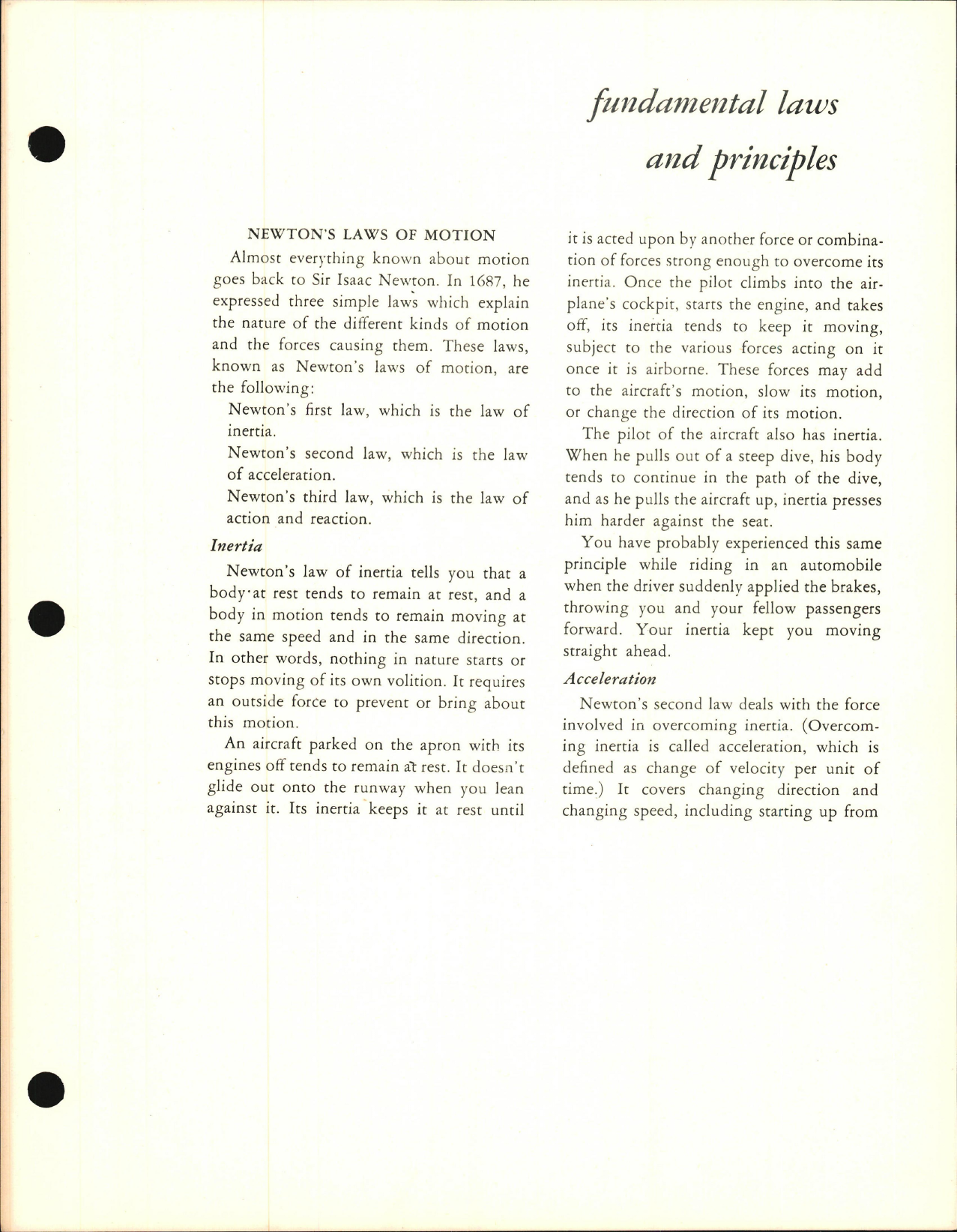 Sample page 5 from AirCorps Library document: North American Aviation Field Service Training Manual