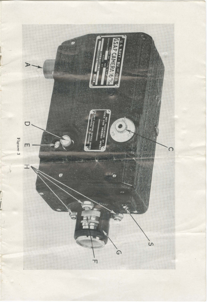 Sample page 5 from AirCorps Library document: Instructions for Operating U.S. Navy Gun Sight Aiming Point Camera (GSAP) - Types N-4A and M-4A