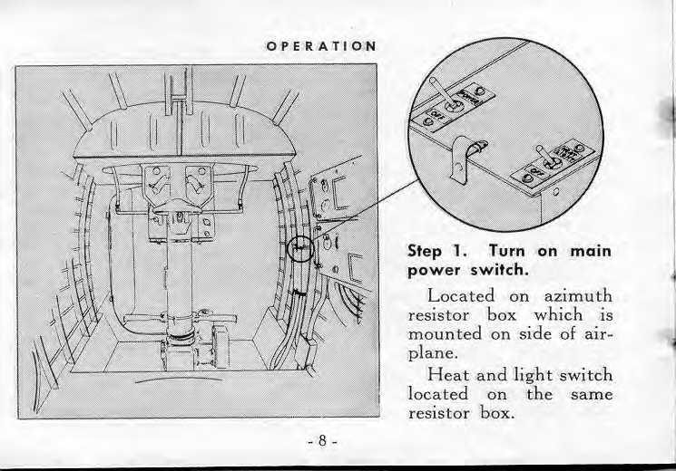 Sample page 10 from AirCorps Library document: Operation Of The Bendix Upper Turrets