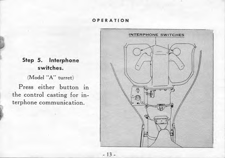 Sample page 15 from AirCorps Library document: Operation Of The Bendix Upper Turrets