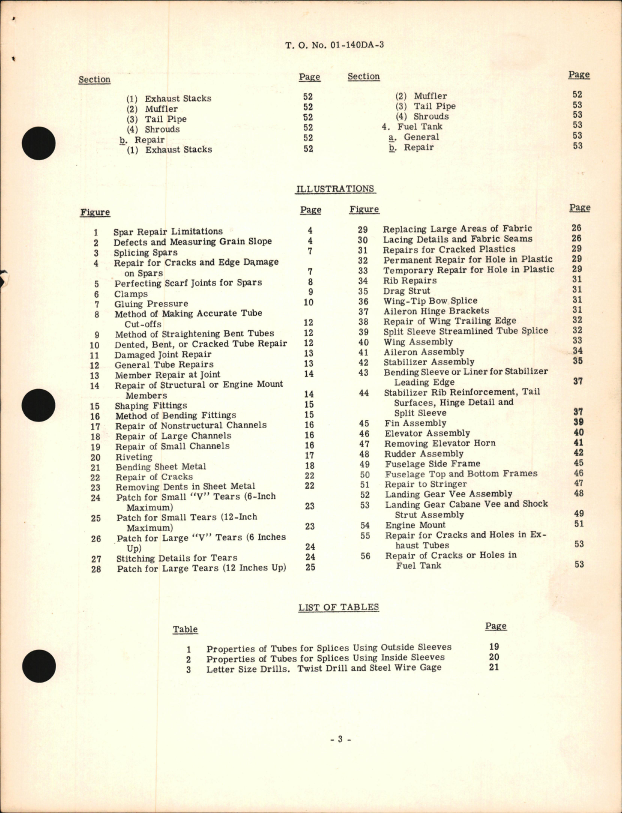 Sample page 5 from AirCorps Library document: Structural Repair Instructions for L-4 and AE-1