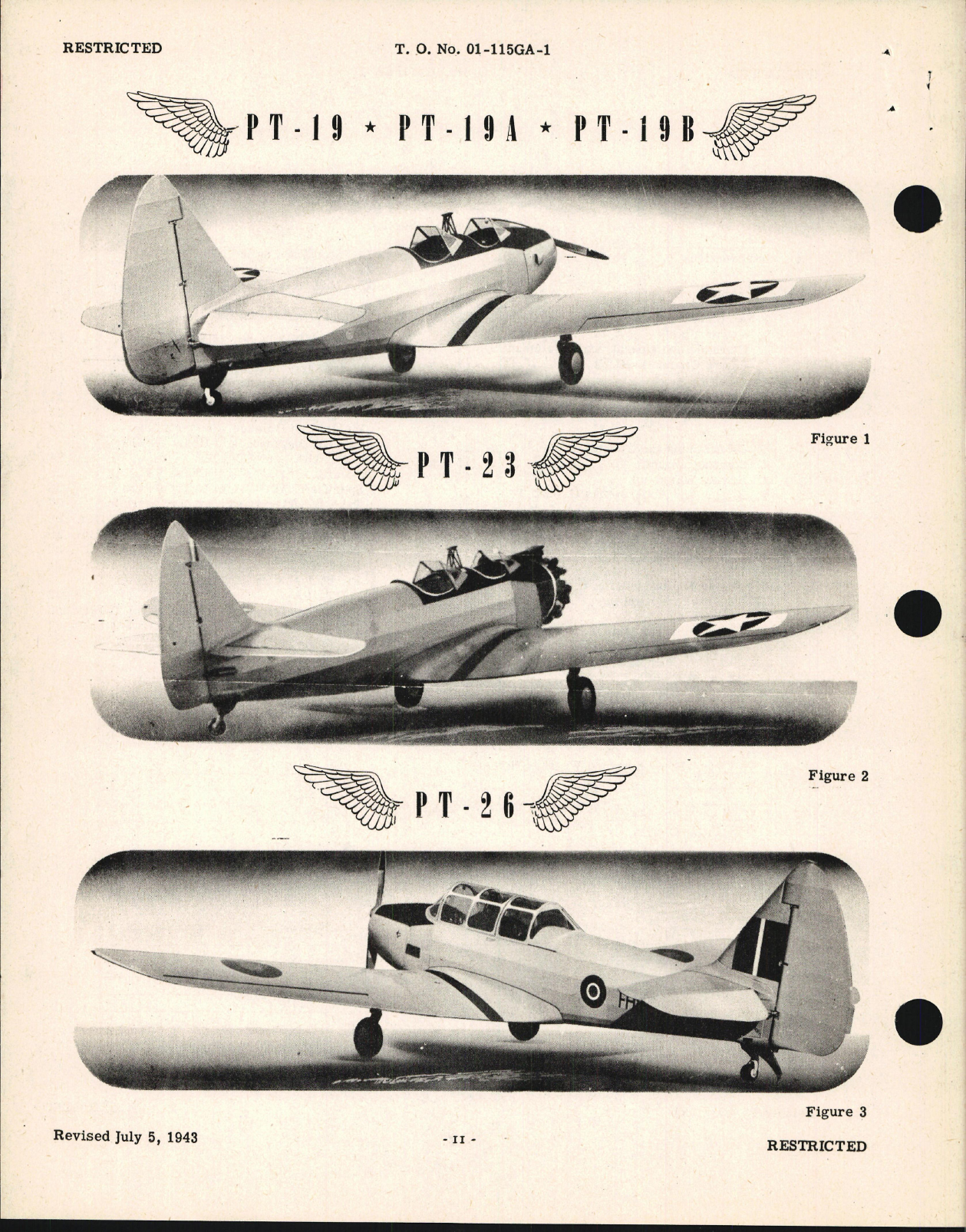 Sample page 6 from AirCorps Library document: Pilot's Flight Operating Instructions for PT-19, -19A, -19B, PT-23, and PT-26