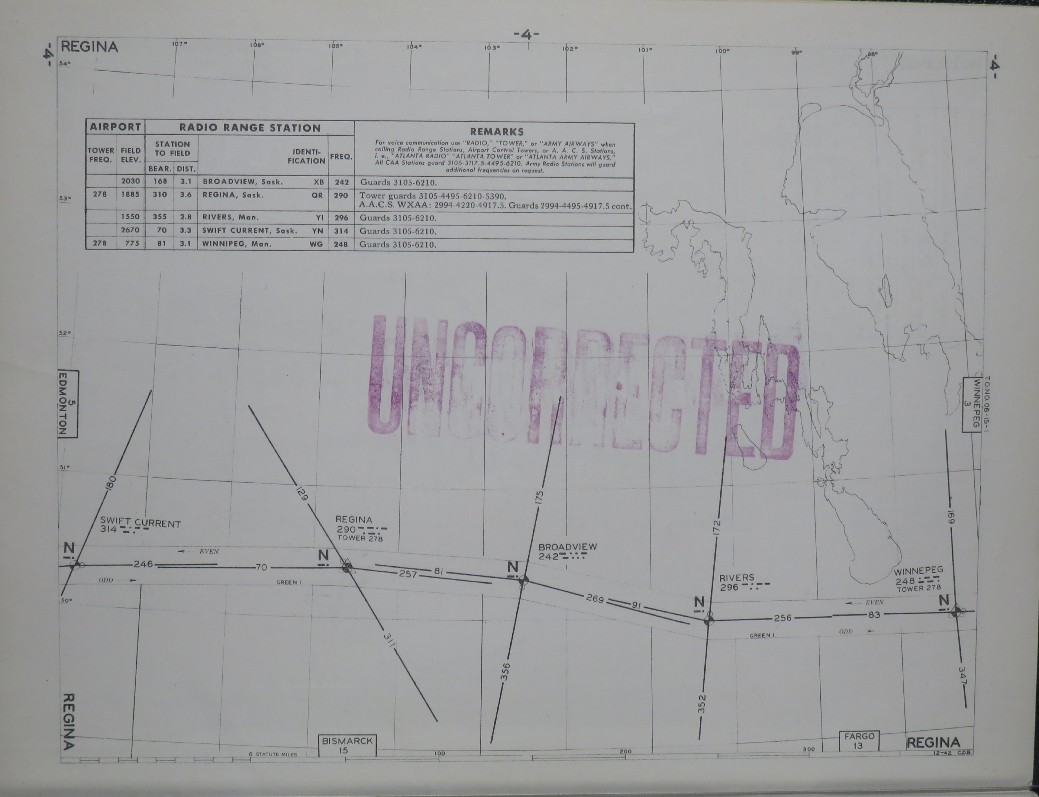 Sample page 6 from AirCorps Library document: Radio Facility Charts