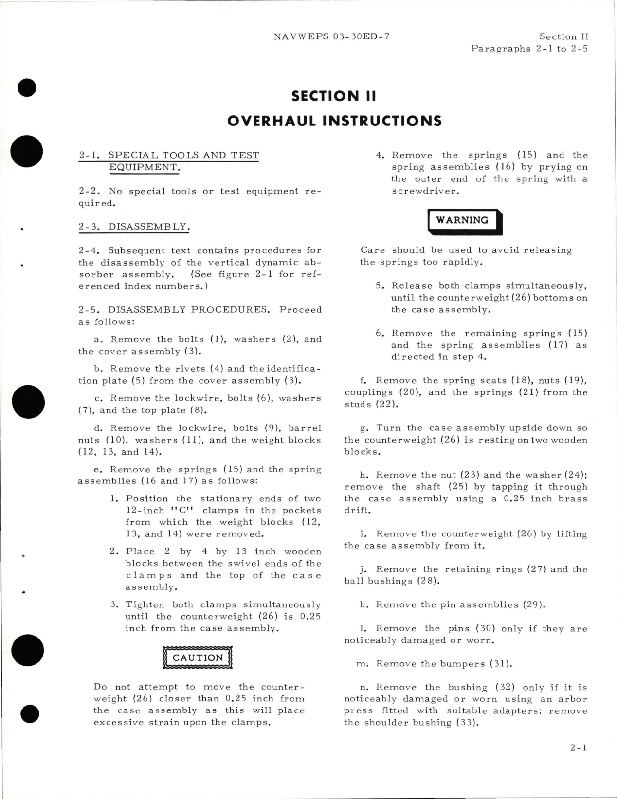 Sample page 7 from AirCorps Library document: Overhaul Instructions for Vertical Dynamic Absorber Assembly - Part A02S7124-7 and A02SA7124-9