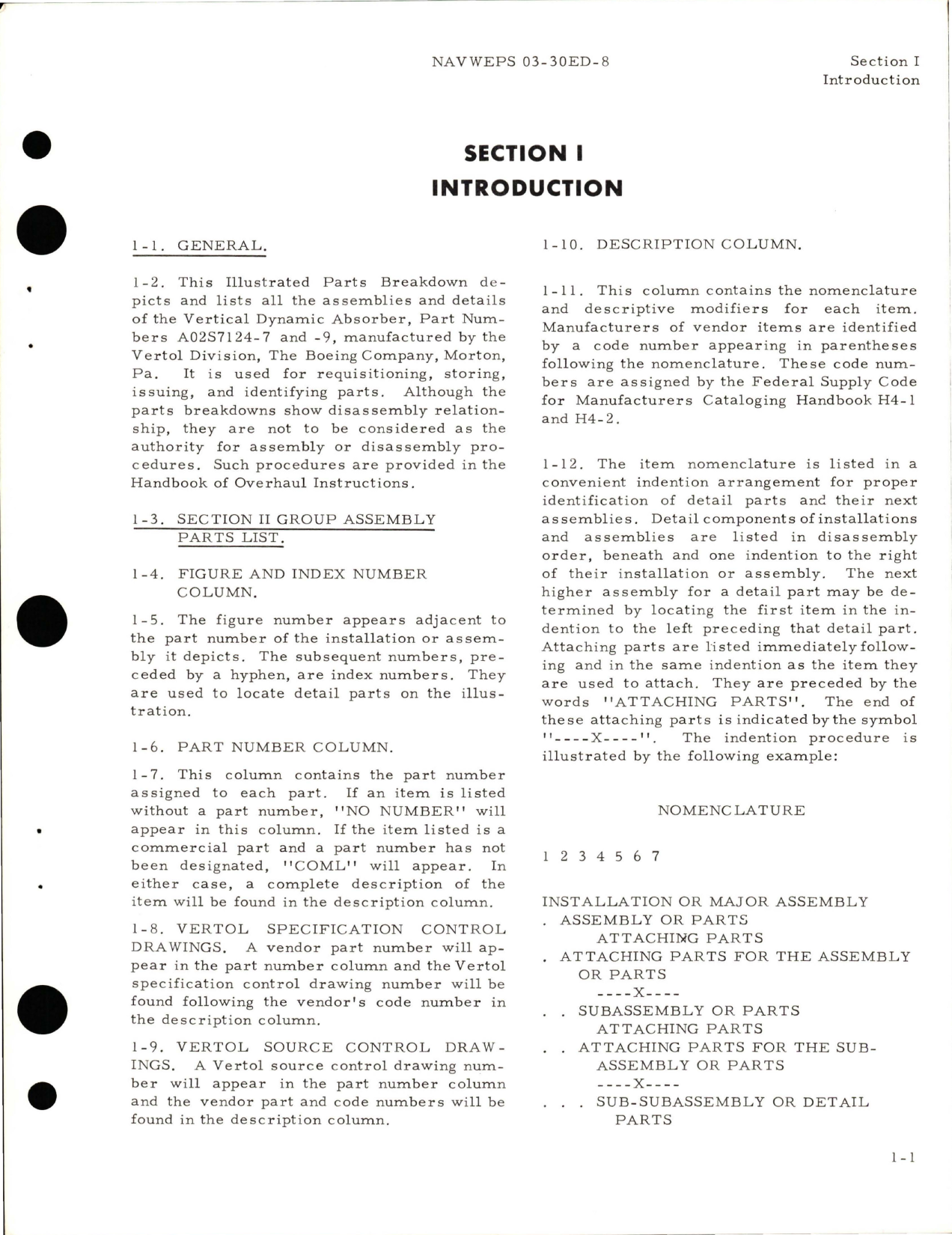 Sample page 3 from AirCorps Library document: Illustrated Parts Breakdown for Vertical Dynamic Absorber - Part A02S7124-7 and A02S7124-9