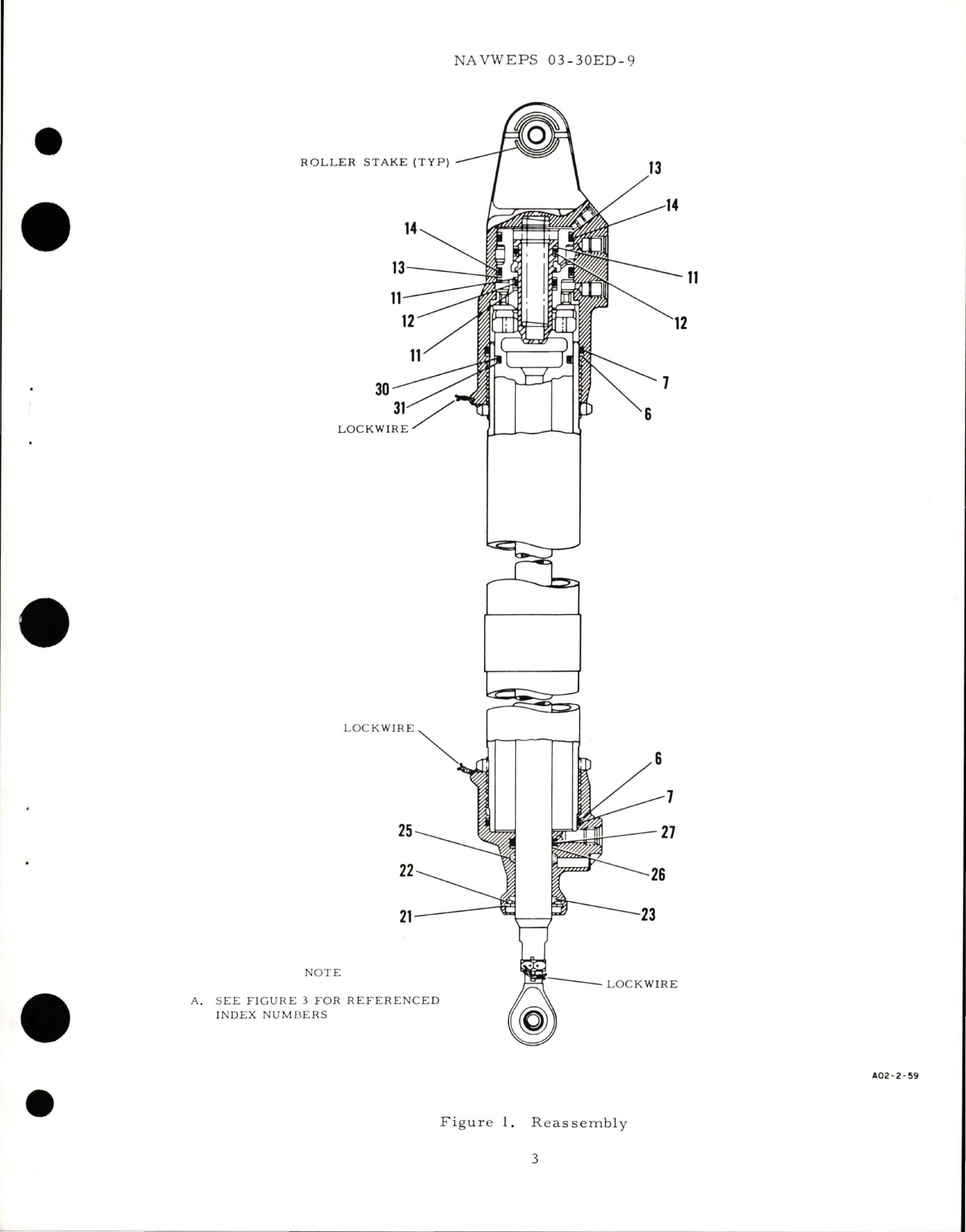 Sample page 5 from AirCorps Library document: Overhaul Instructions with Parts Breakdown for Ramp Actuating Cylinder - Part A02H4700-1
