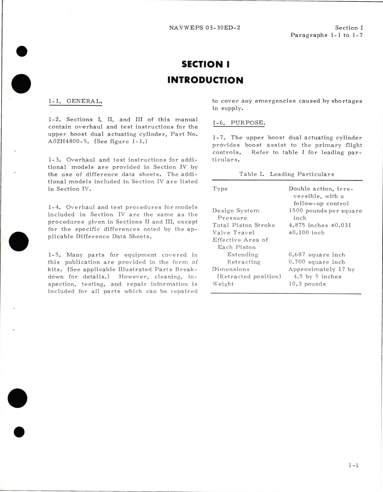 Sample page 5 from AirCorps Library document: Overhaul Instructions for Upper Boost Dual Actuating Cylinder - Part A02H4800-5 and A02H4800-6