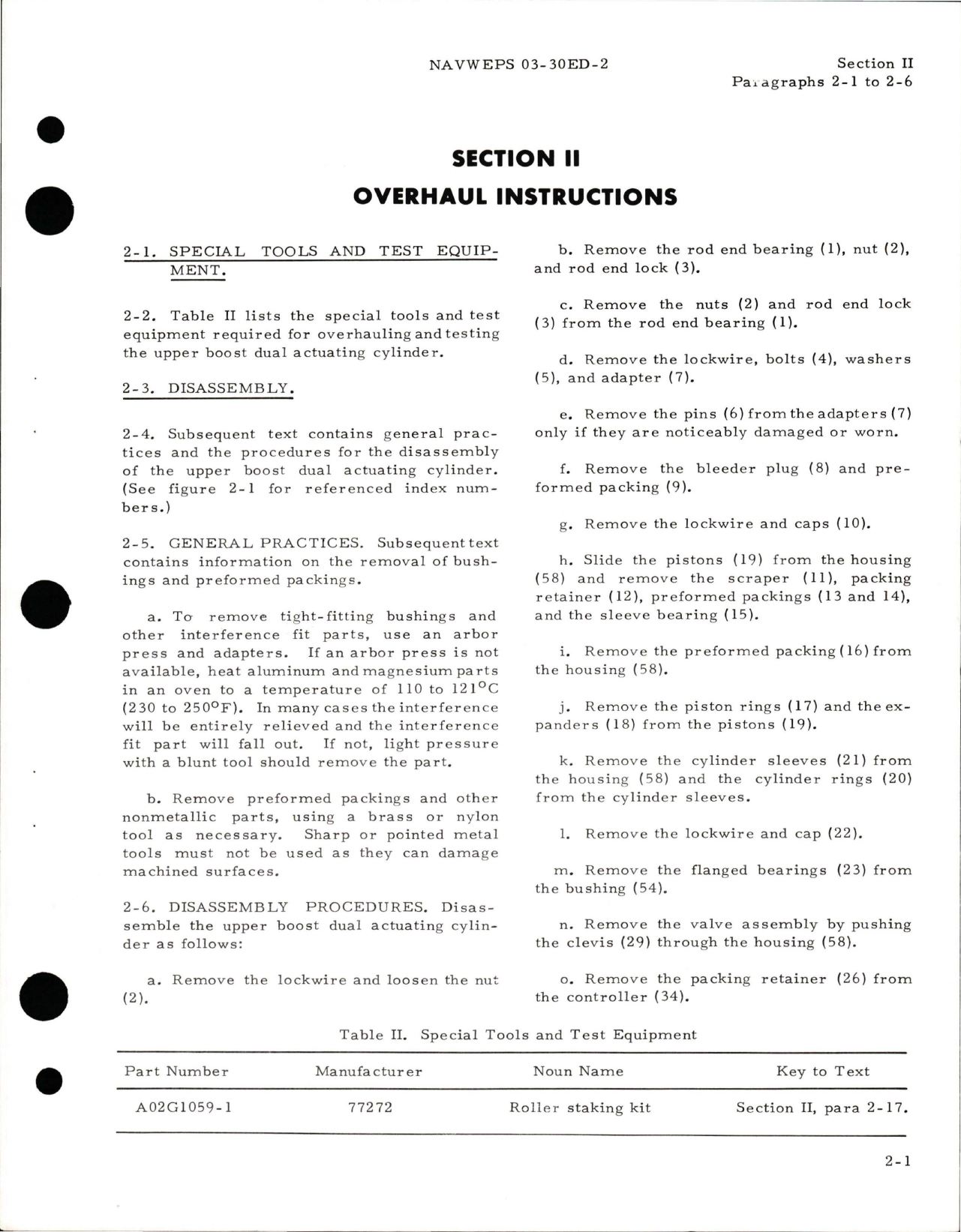 Sample page 7 from AirCorps Library document: Overhaul Instructions for Upper Boost Dual Actuating Cylinder - Part A02H4800-5 and A02H4800-6