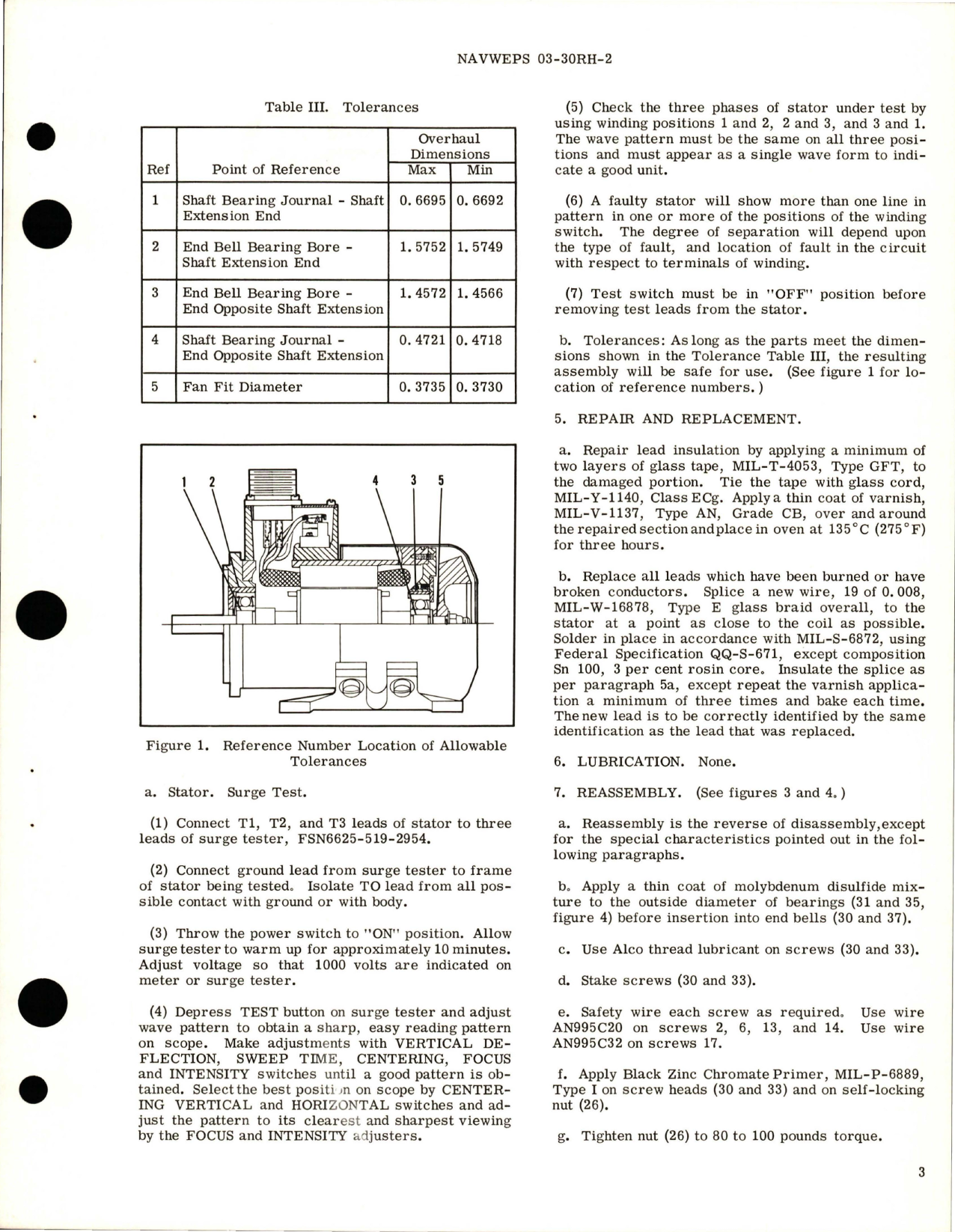 Sample page 5 from AirCorps Library document: Overhaul Instructions with Illustrated Parts Breakdown for Suction Boost Hydraulic Pump - Part 411000-1 