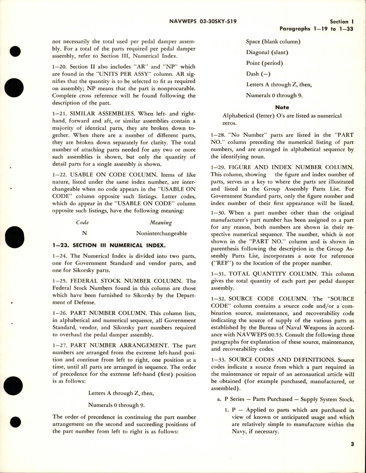 Sample page 5 from AirCorps Library document: Illustrated Parts Breakdown for Pedal Damper Assembly - Part S1565-61970 and S1565-61970-1