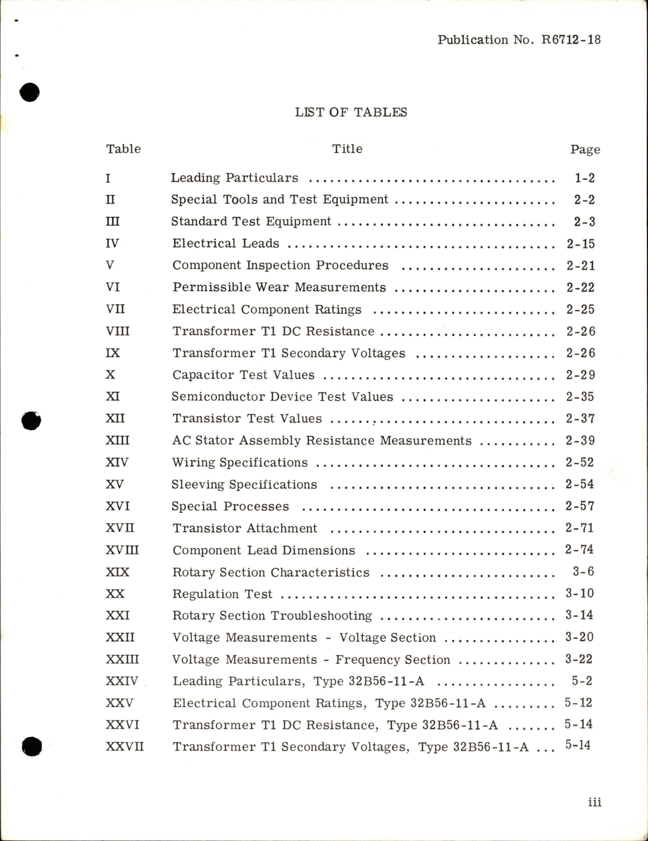 Sample page 5 from AirCorps Library document: Maintenance Instructions with Illustrated Parts List for Inverter - Type 32B56-7-A and 32B56-11-A