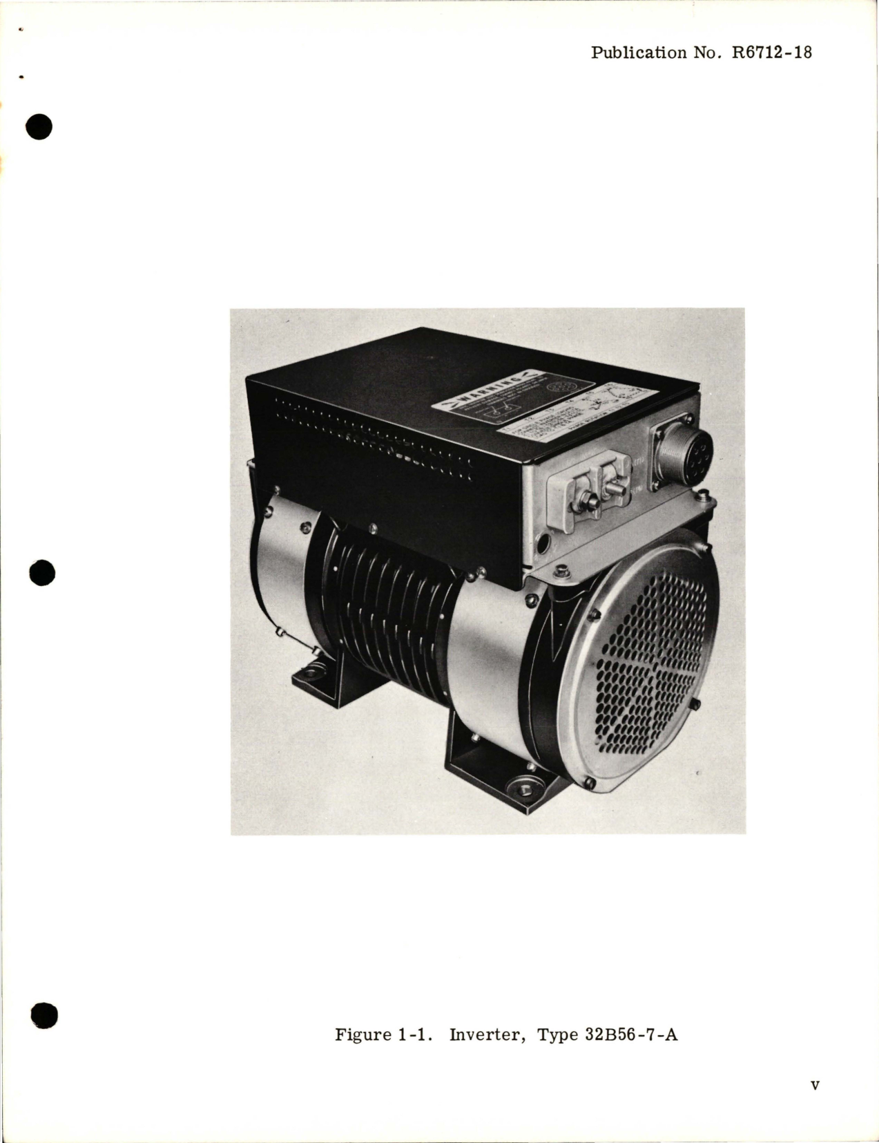 Sample page 7 from AirCorps Library document: Maintenance Instructions with Illustrated Parts List for Inverter - Type 32B56-7-A and 32B56-11-A
