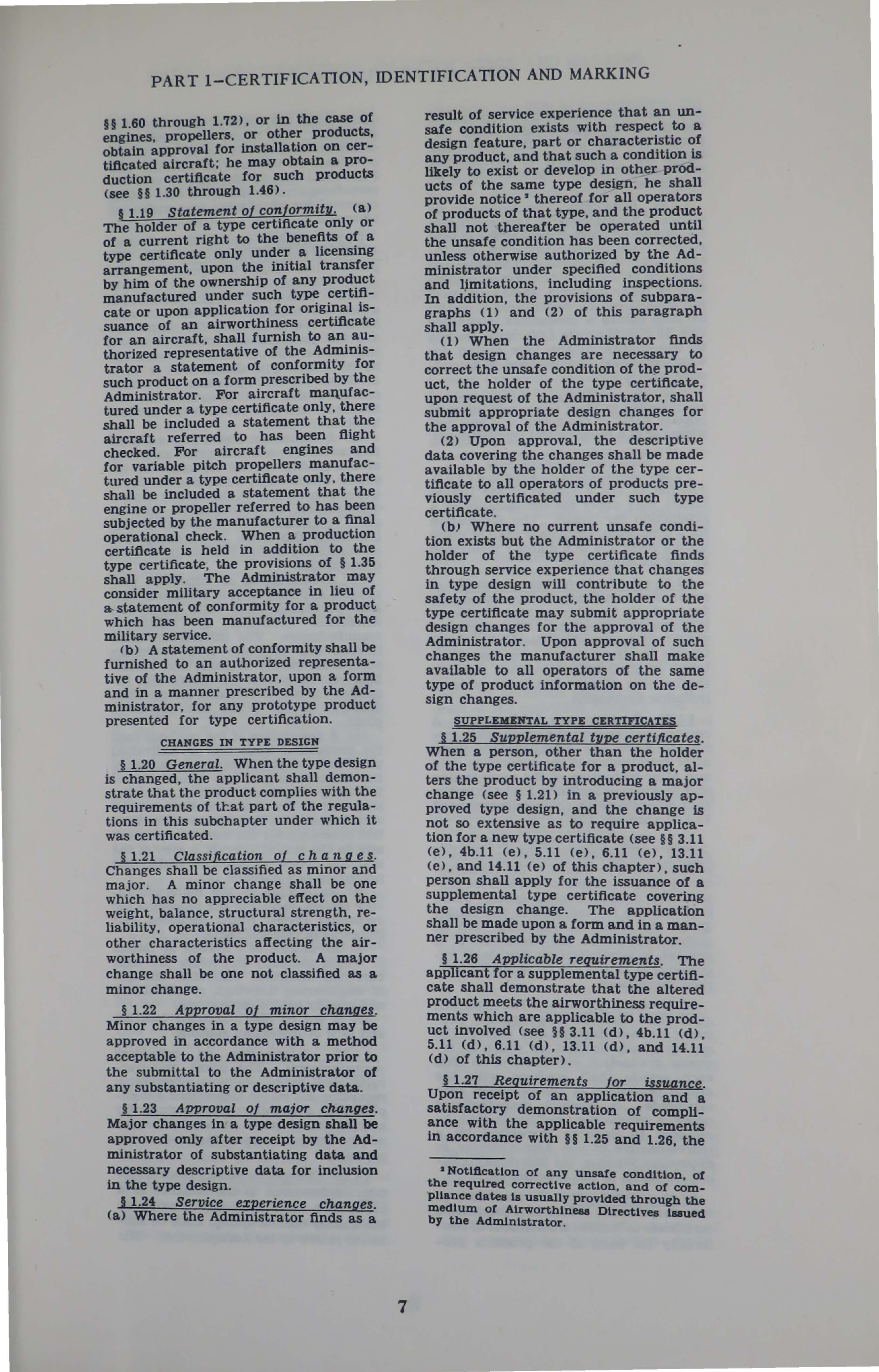 Sample page 9 from AirCorps Library document: Civil Air Regulations for Mechanics