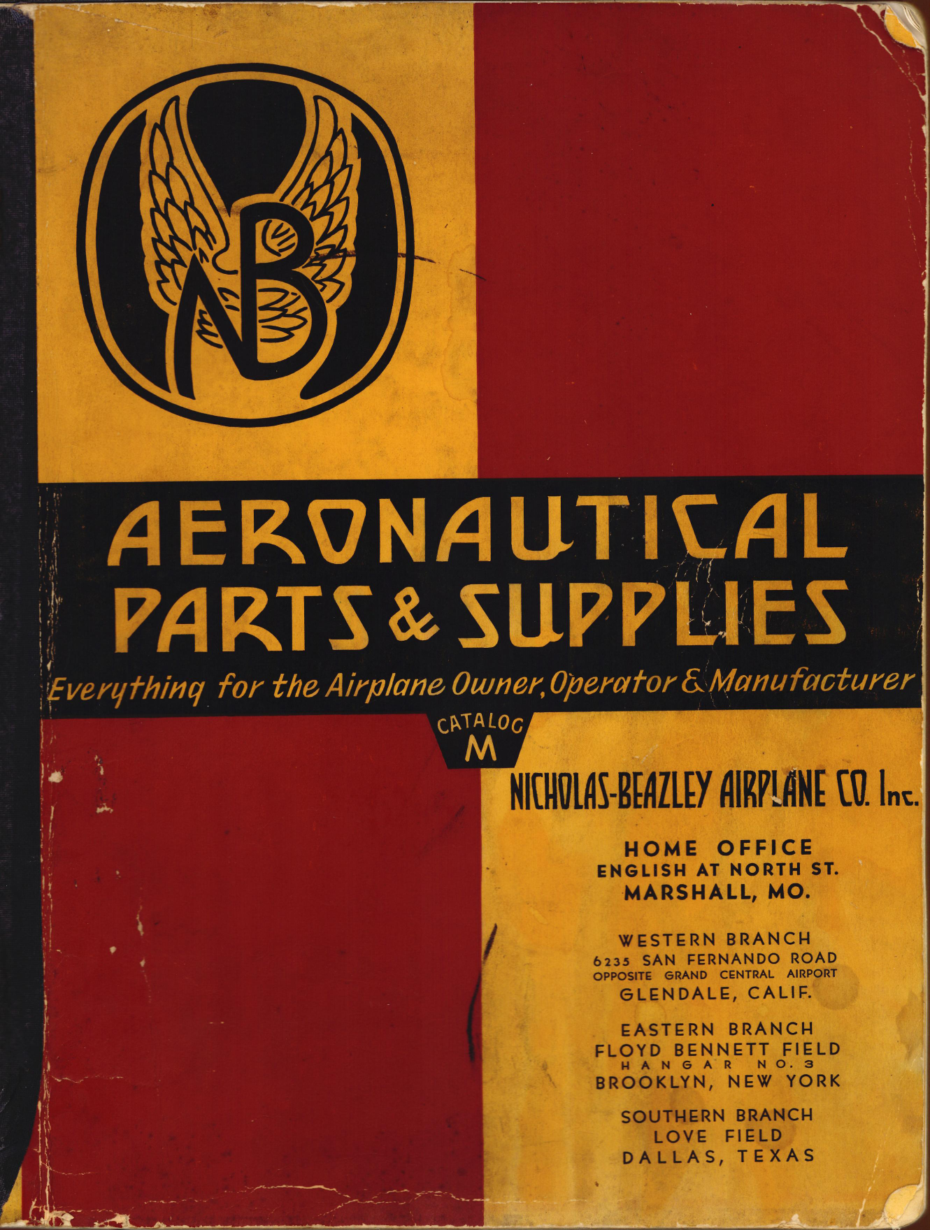 Sample page 1 from AirCorps Library document: Aeronautical Parts & Supplies
