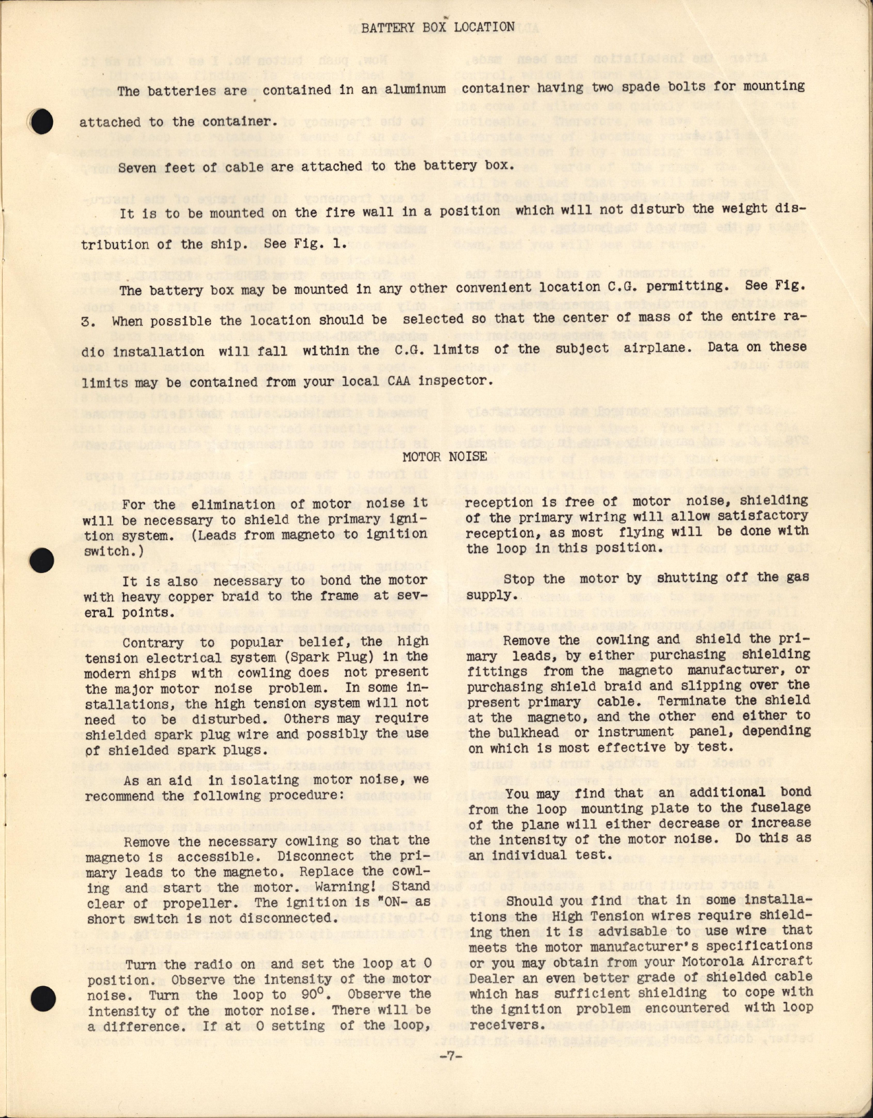 Sample page 7 from AirCorps Library document: Installation Instructions & Service Manual for Model AT-99-22 Tube Transmitter & Receiver