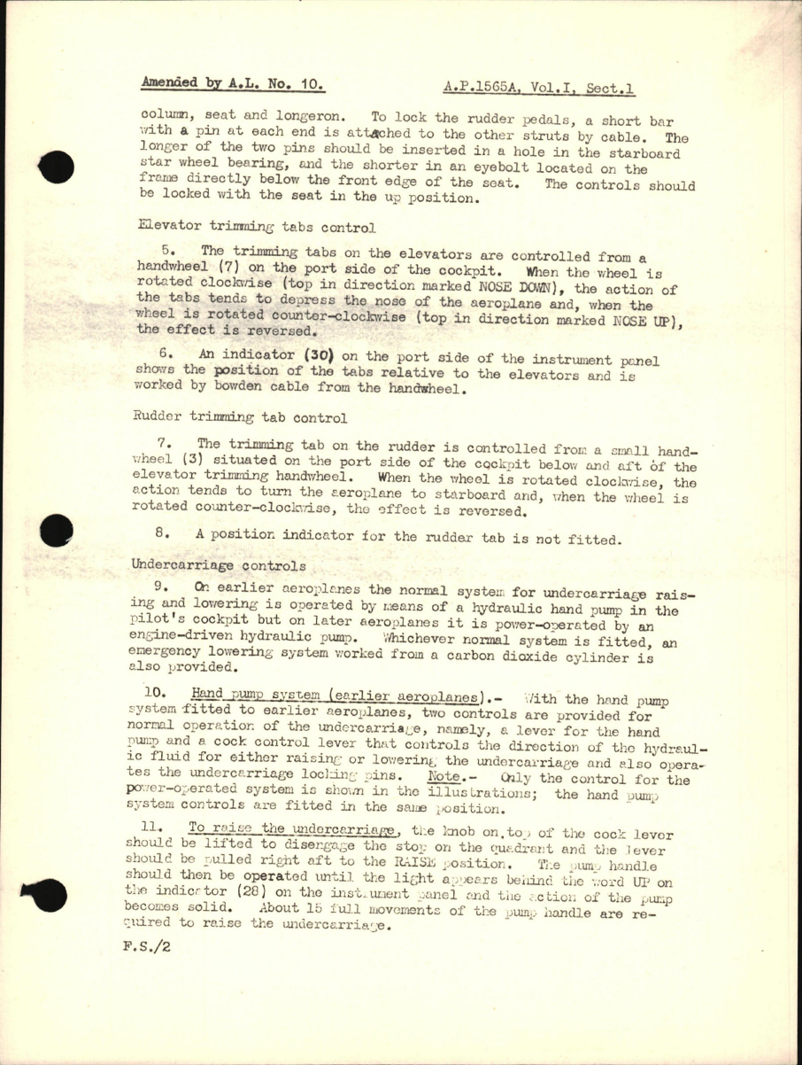 Sample page 17 from AirCorps Library document: The Spitfire I Aeroplane with Merlin II Engine