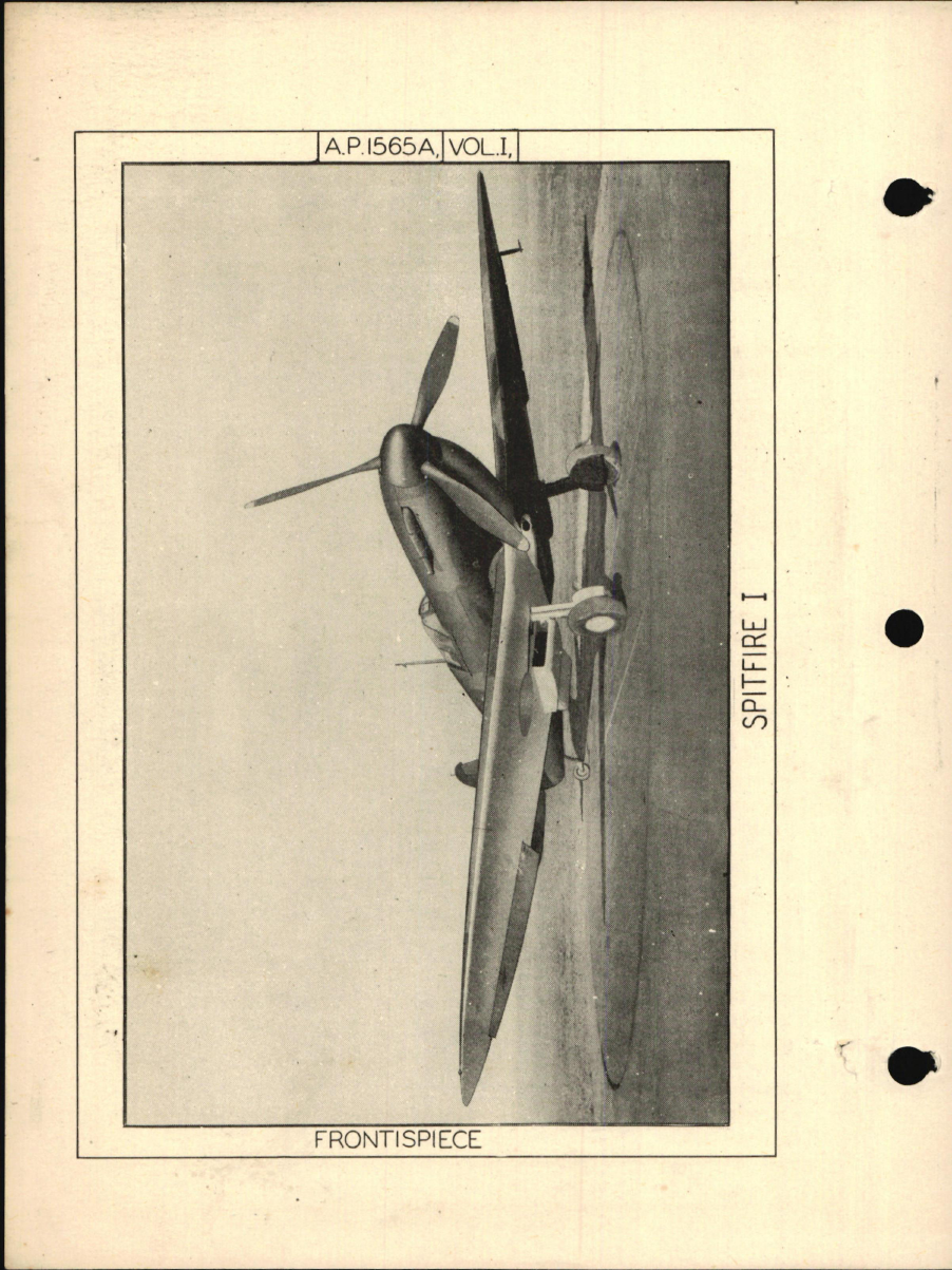 Sample page 4 from AirCorps Library document: The Spitfire I Aeroplane with Merlin II Engine