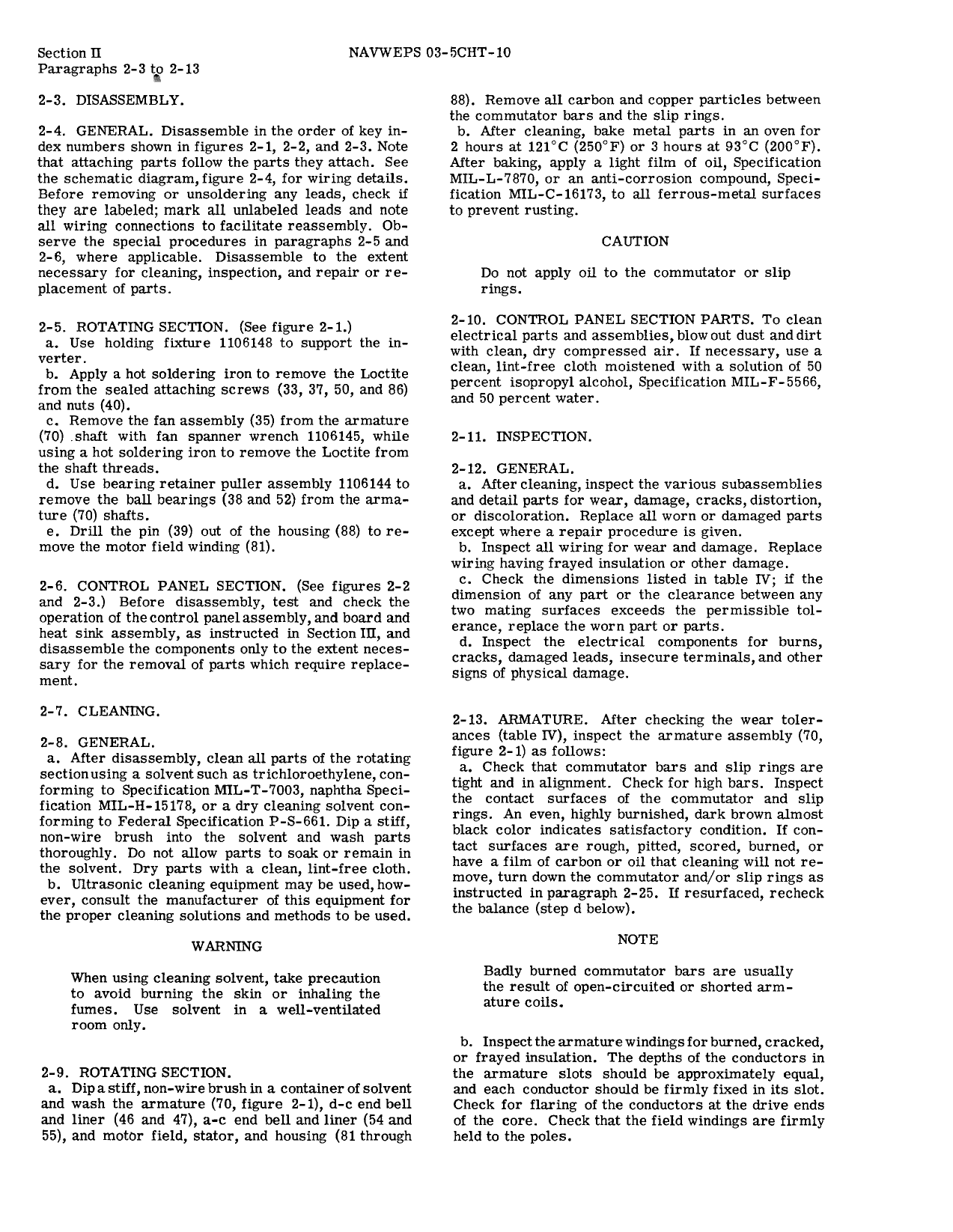 Sample page 7 from AirCorps Library document: Overhaul Instructions for Inverter - Type 32B50-4-B