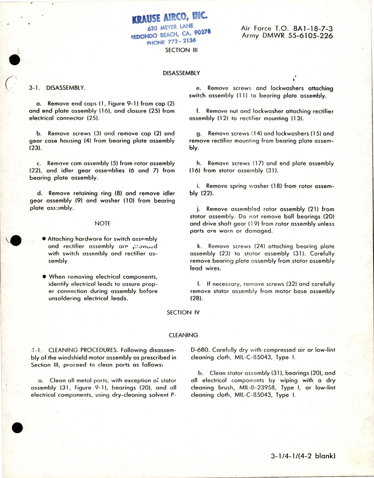 Sample page 7 from AirCorps Library document: Illustrated Parts Breakdown for Inverter - Type 32B50-4-B