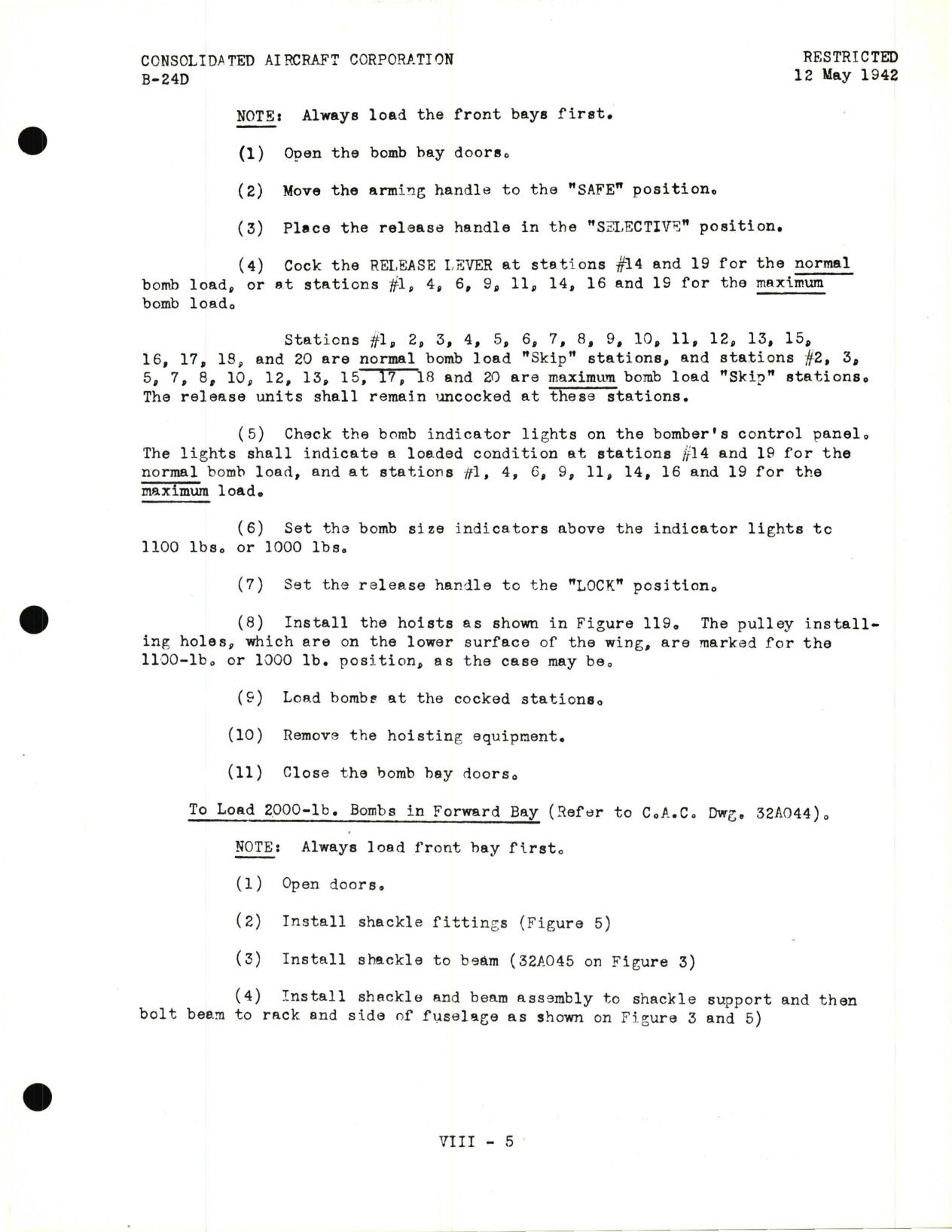 Sample page 9 from AirCorps Library document: Armament Information for the Model B-24D