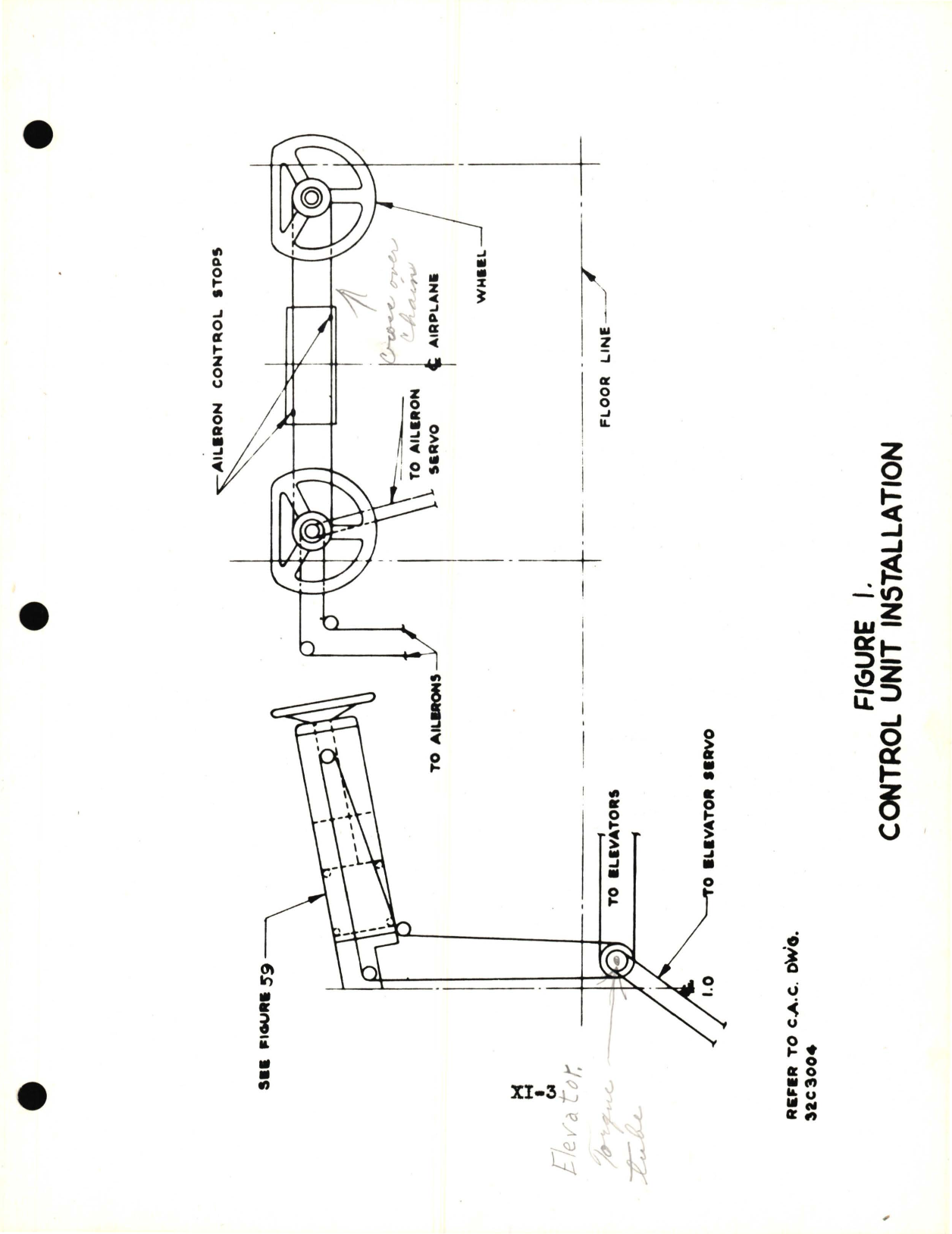 Sample page 7 from AirCorps Library document: Flight Controls Information for the Model B-24D 