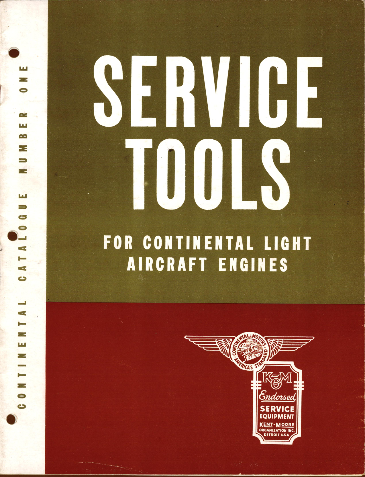 Sample page 1 from AirCorps Library document: Service Tools for Continental Light Aircraft Engines