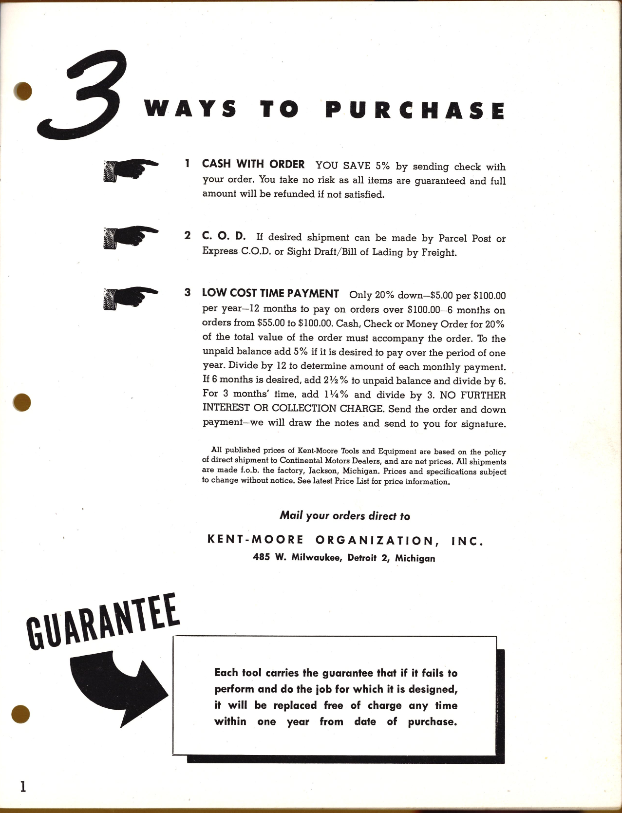 Sample page 5 from AirCorps Library document: Service Tools for Continental Light Aircraft Engines