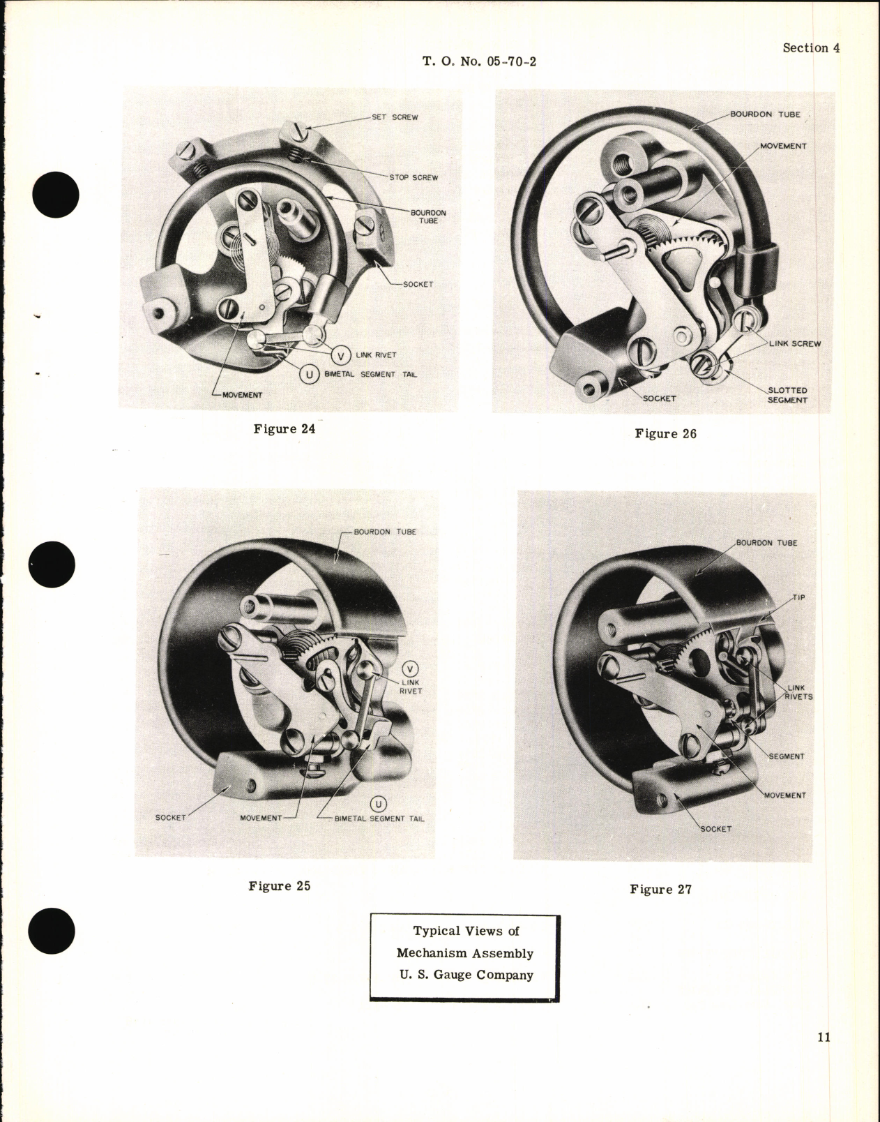 Sample page 5 from AirCorps Library document: Operation, Service, & Overhaul Instructions for Pressure Gages